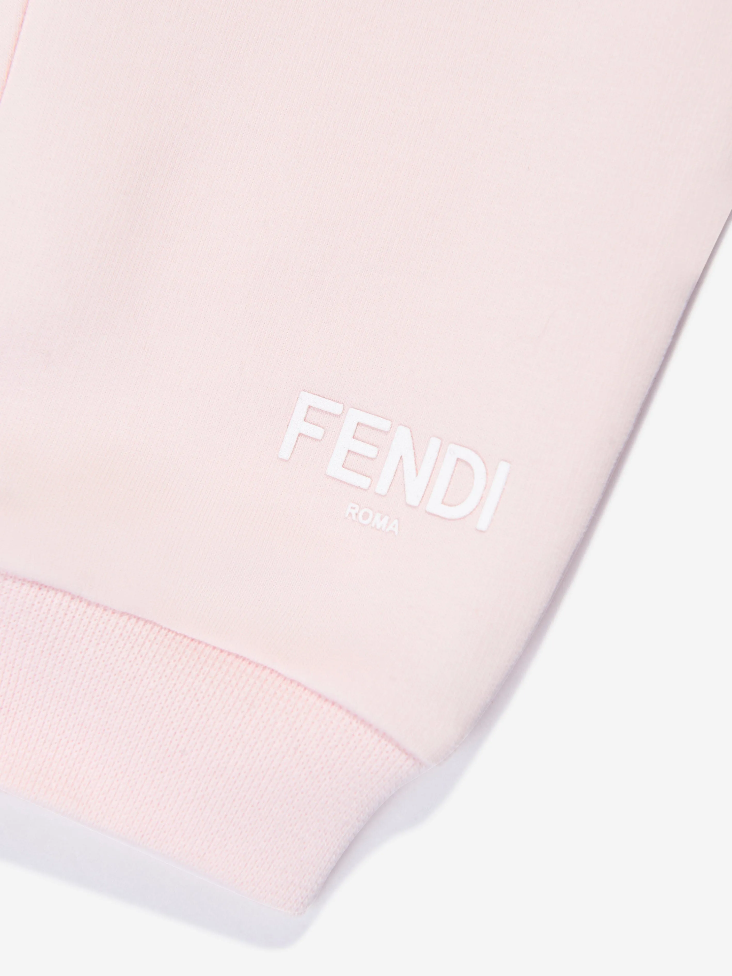 Fendi Baby Girls Logo Jogginghose in Rosa