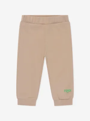 Fendi Baby Logo Jogginghose in Beige