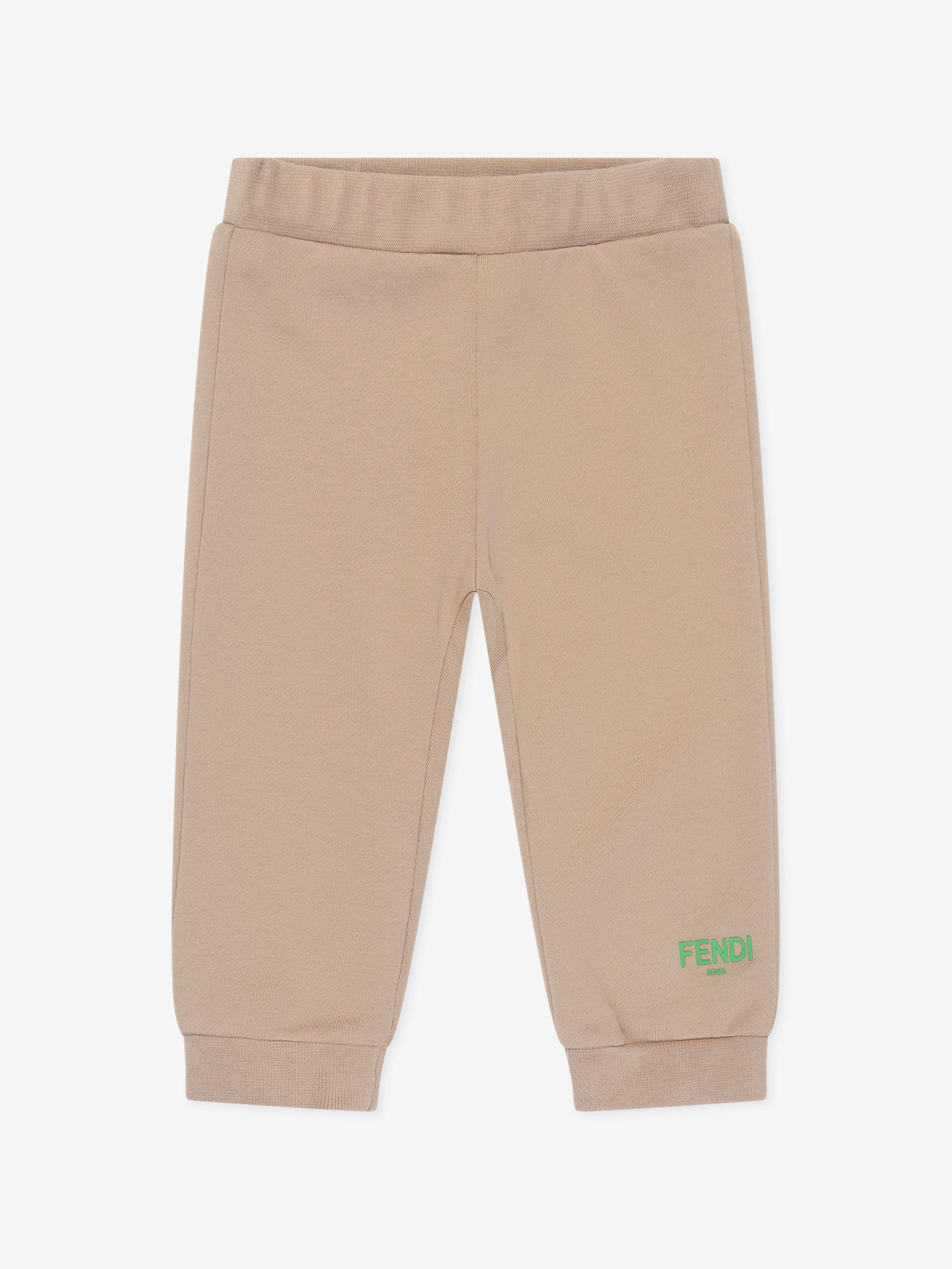 Fendi Baby Logo Jogginghose in Beige