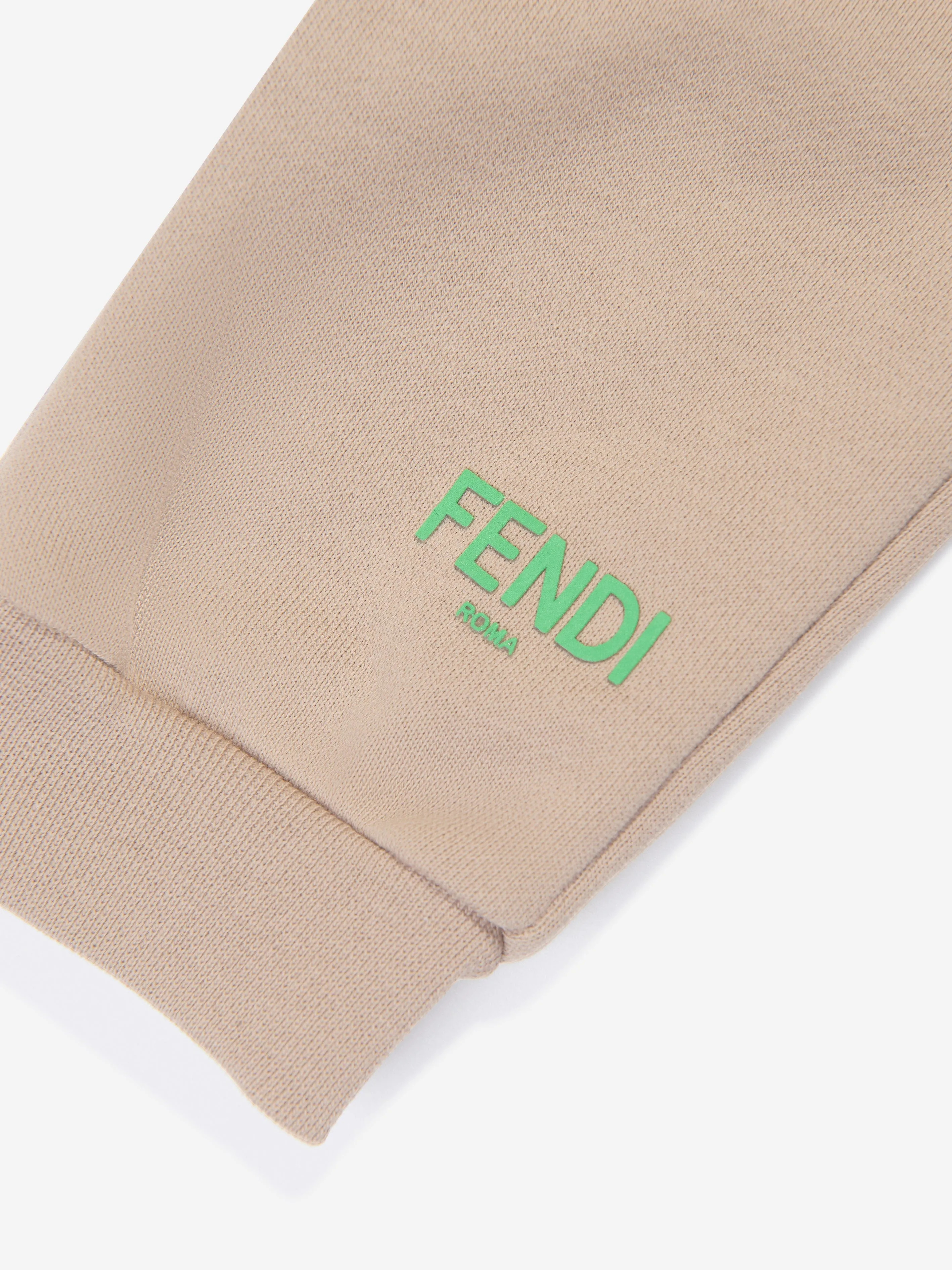 Fendi Baby Logo Jogginghose in Beige