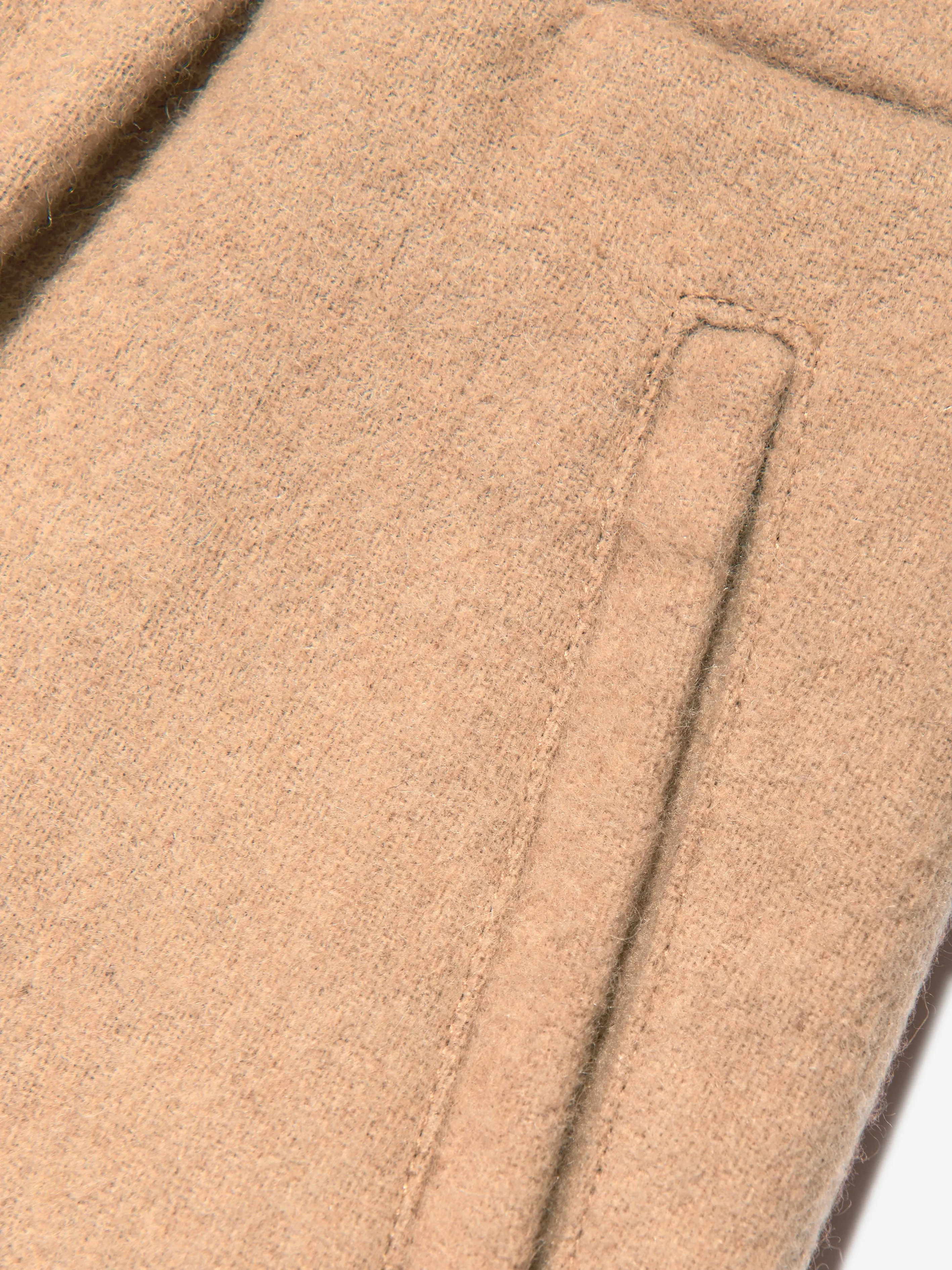 Fendi Boys FF Flanellhose mit Tasche in Beige