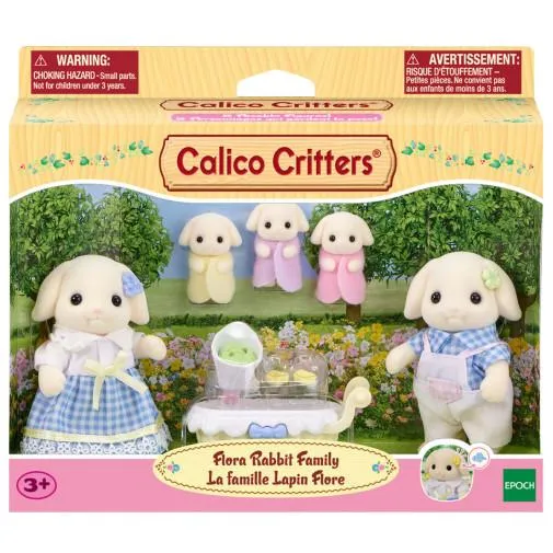Flora Kaninchen Familie Calico Critters