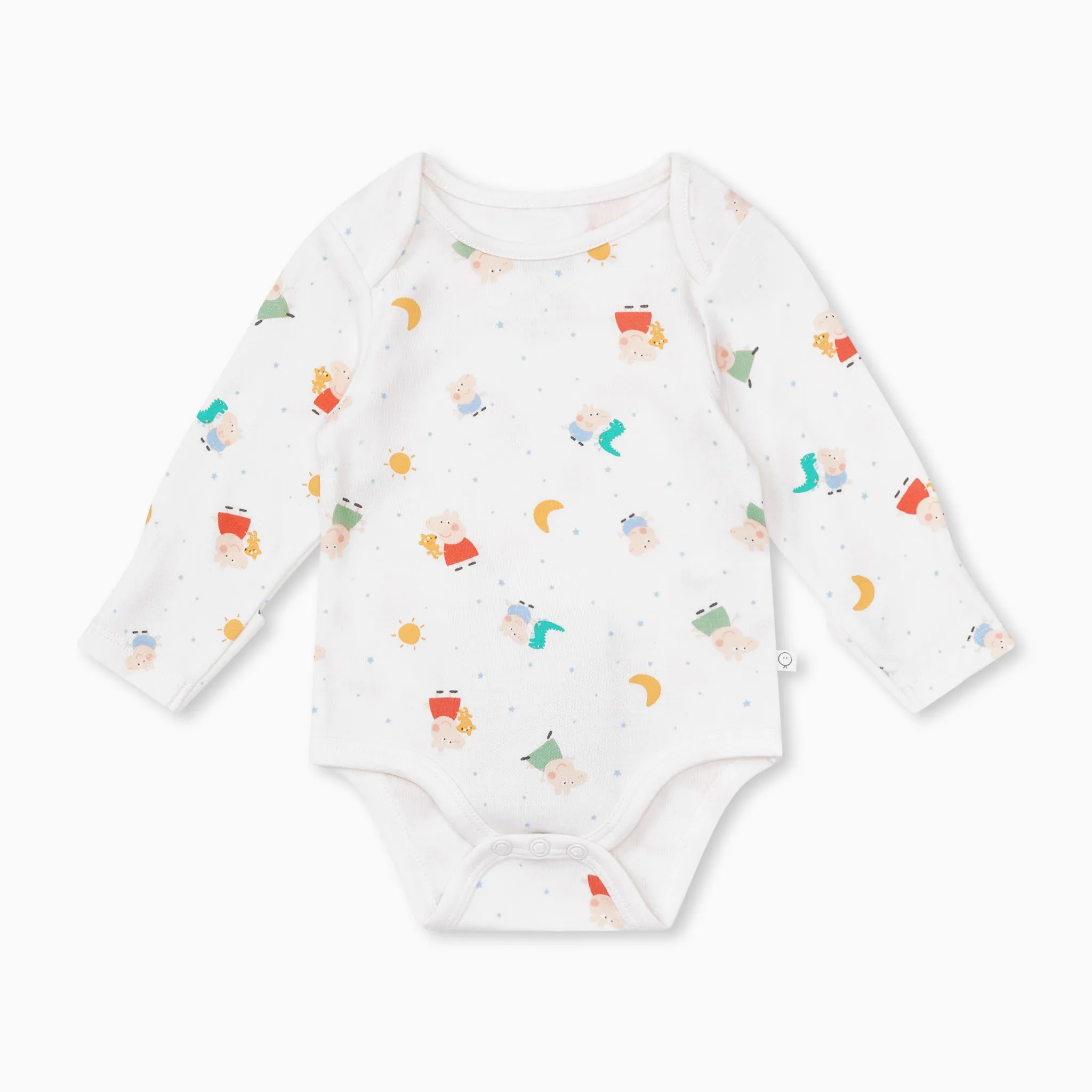George Pig Rippen-Latzhose & Body-Outfit