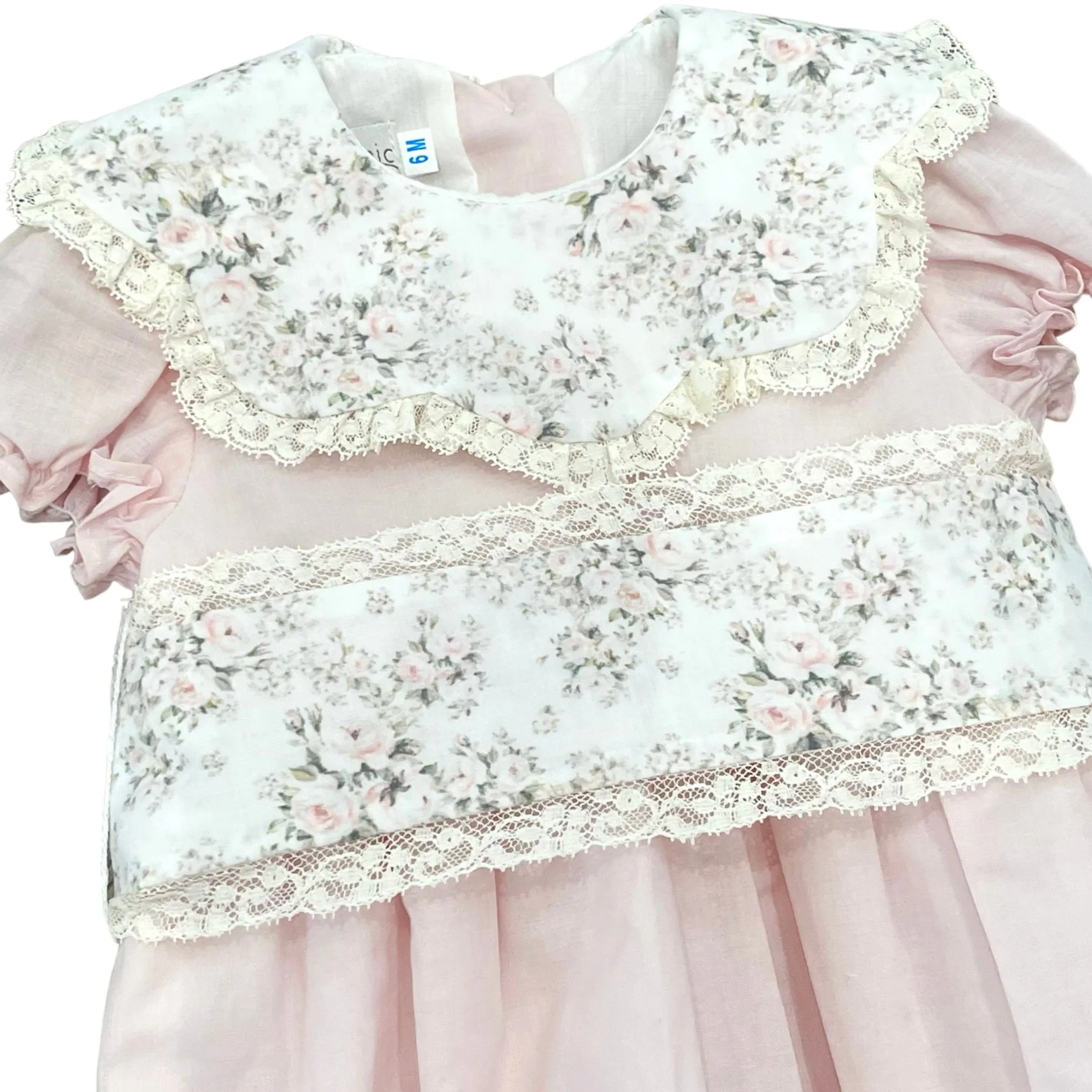 Mädchen Baumwoll-Blumen-Romper