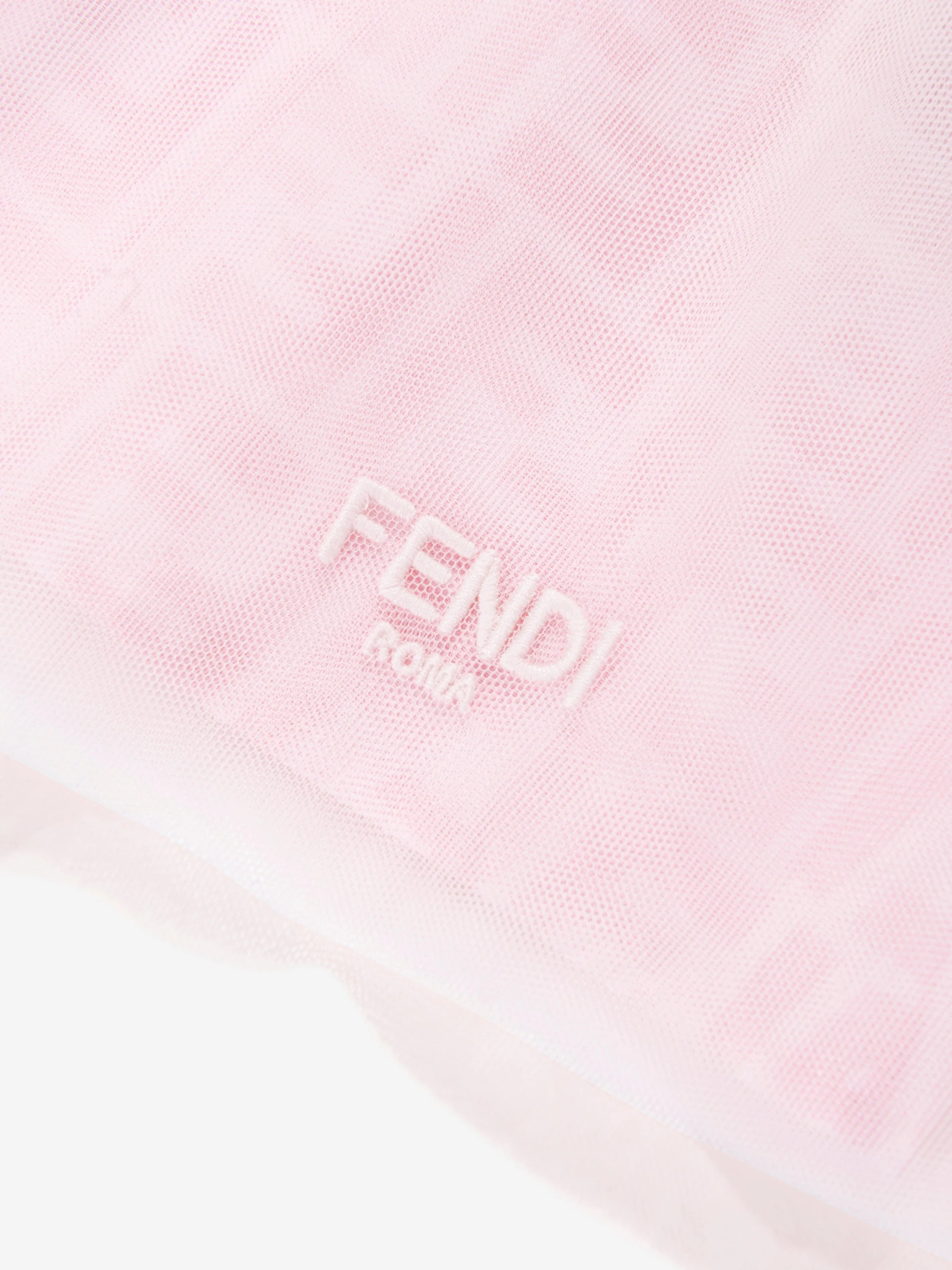 Girls FF Logo Tüllkleid in Rosa