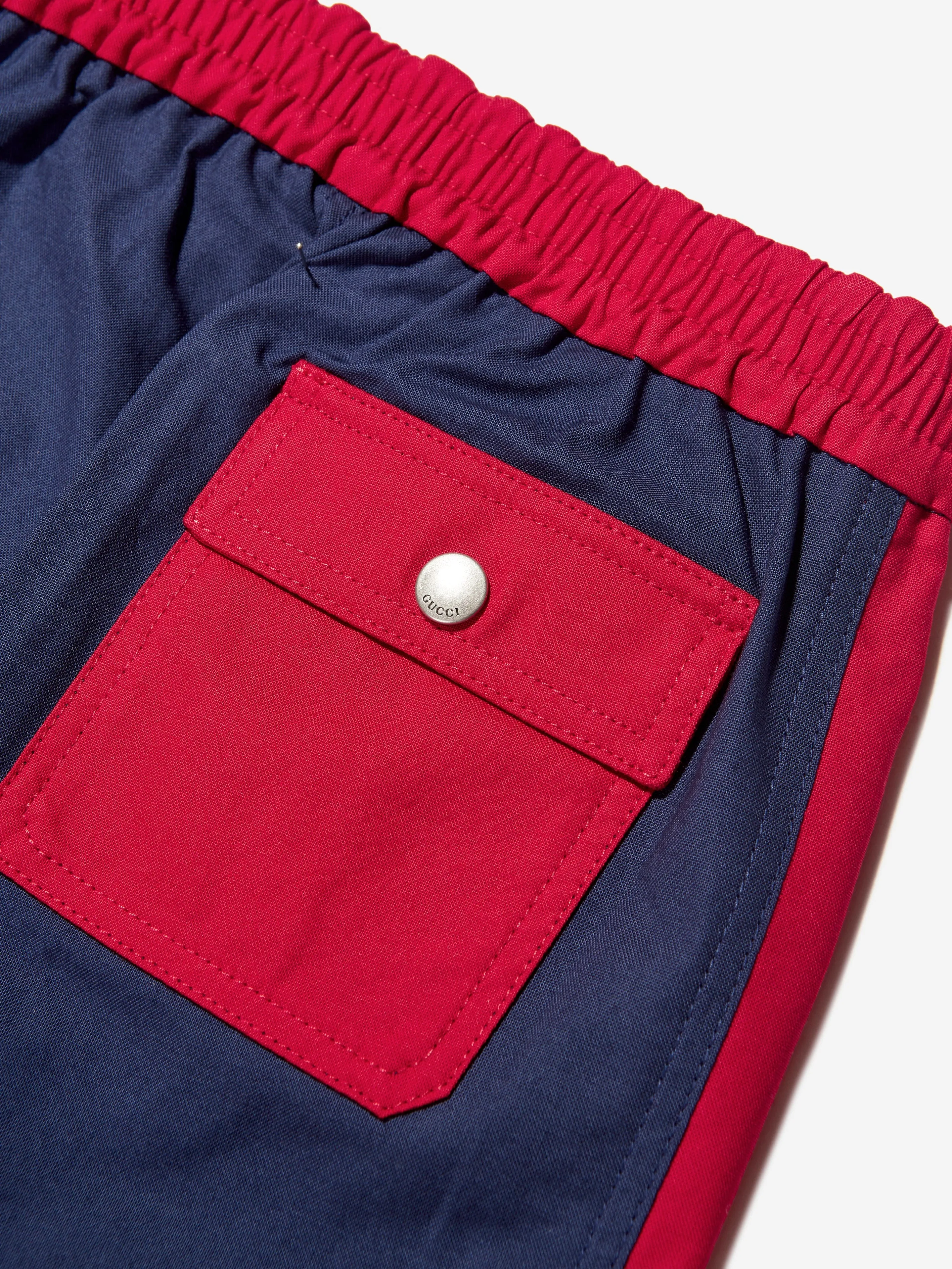 Gucci Baby Boys Logo Joggerhose in Marineblau
