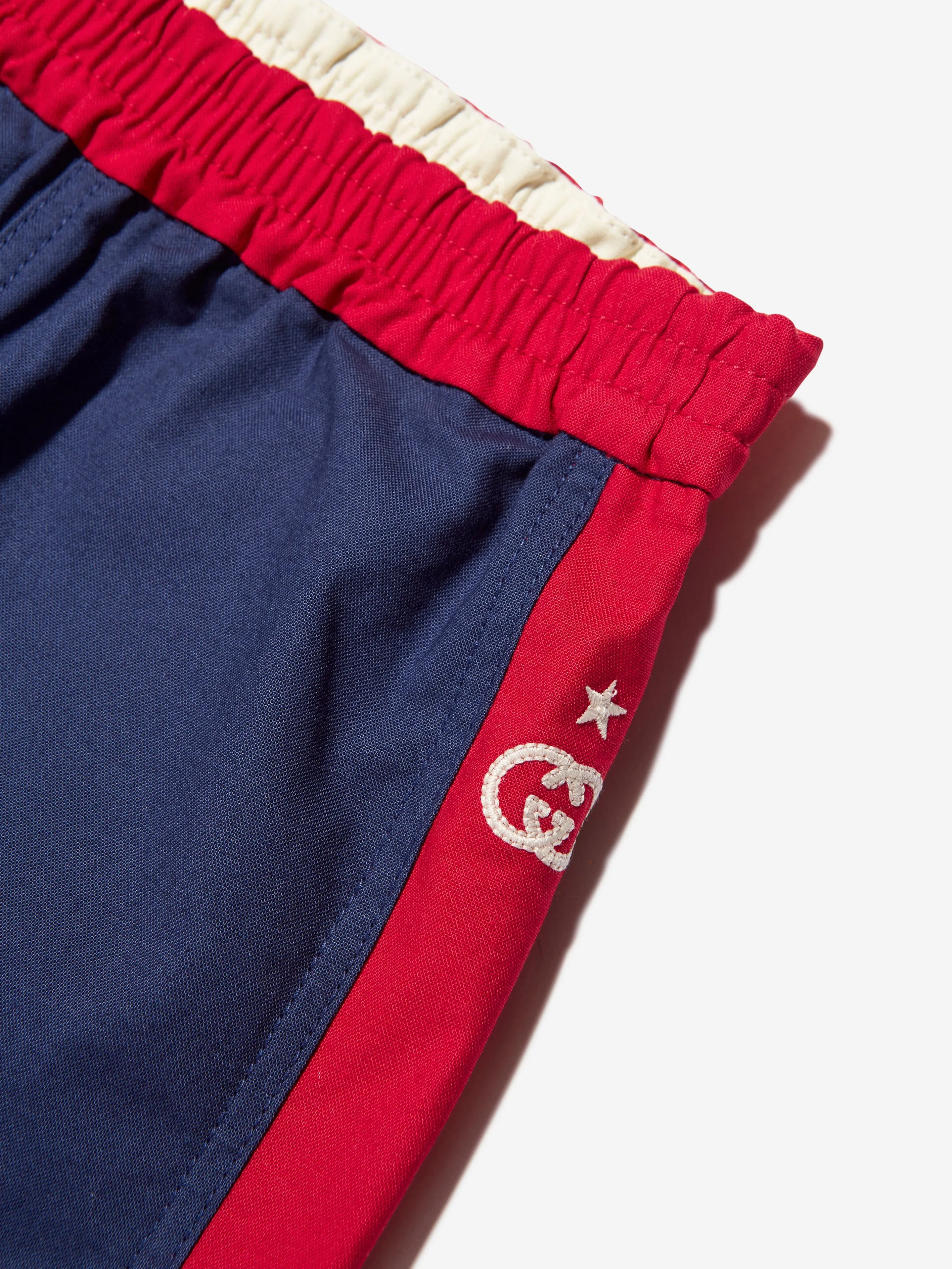 Gucci Baby Boys Logo Joggerhose in Marineblau