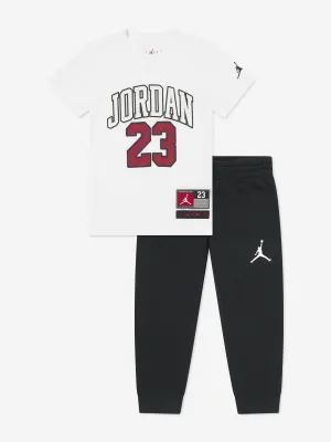 Jordan Boys Jersey Pack T-Shirt Set in Schwarz
