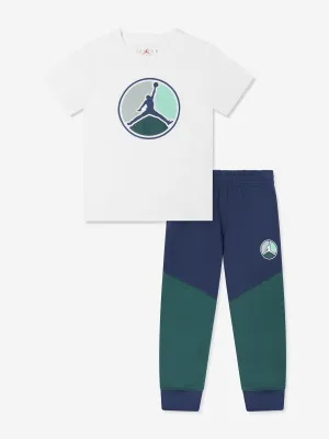 Jordan Boys Jumpman Flight HBR Hose-Set in Marineblau