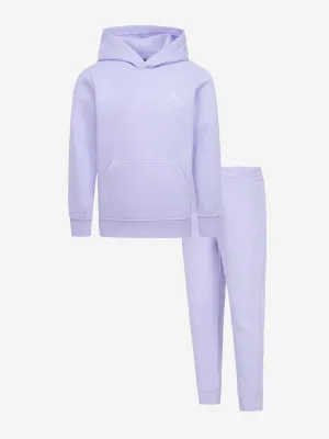 Jordan Girls Essential Tracksuit in Lila