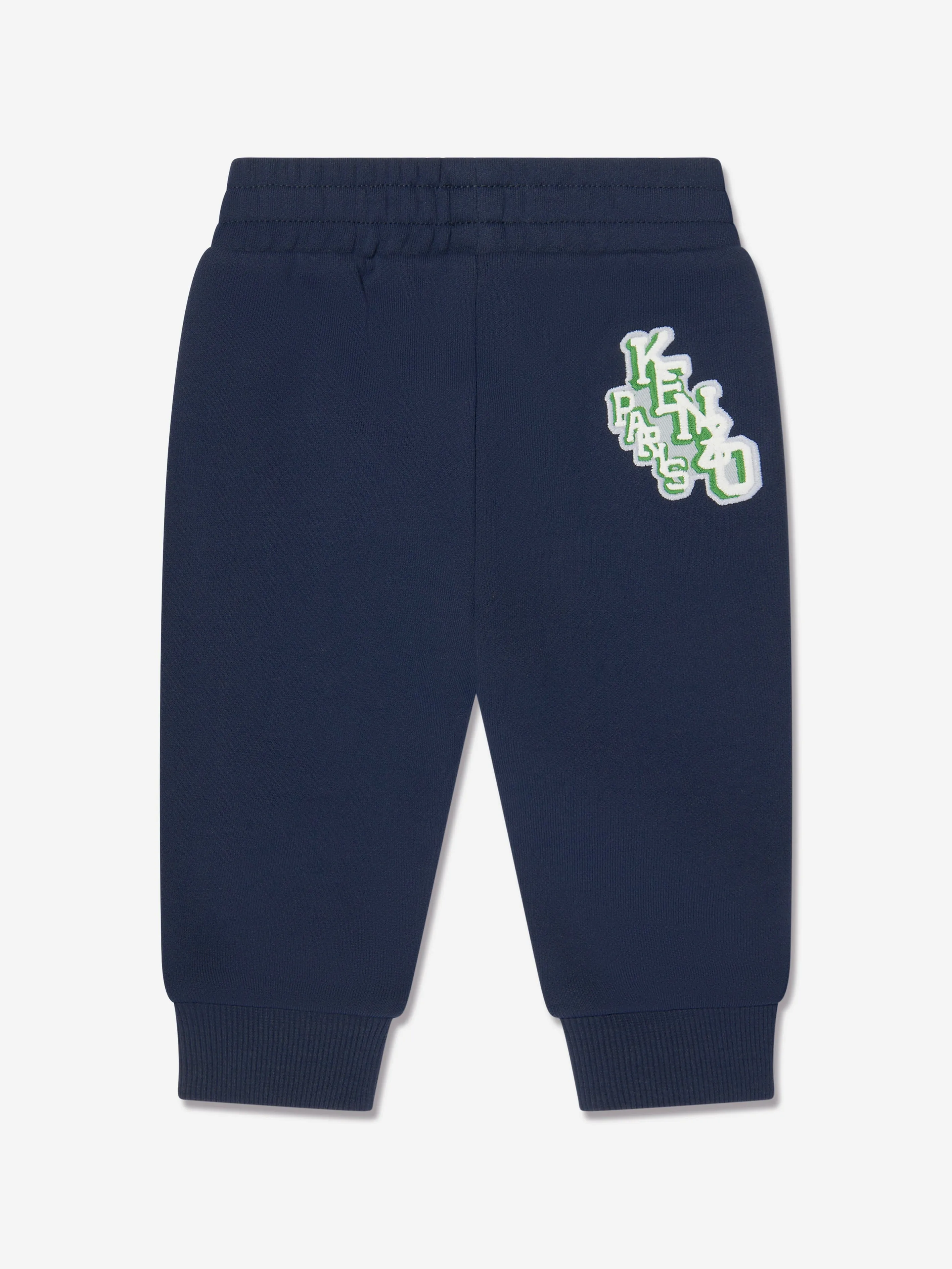 KENZO Baby Boys Varsity Jogger in Marineblau