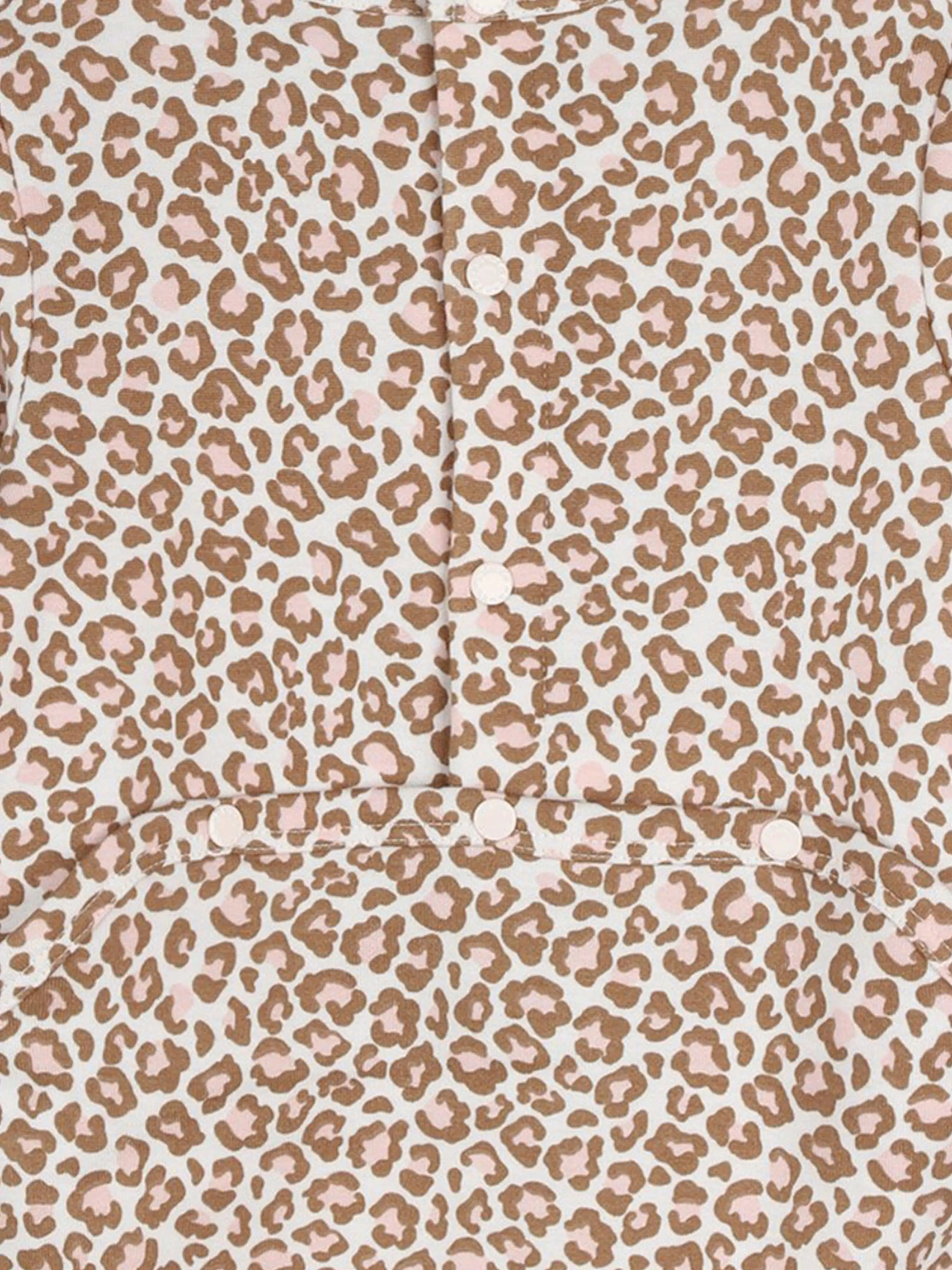 KENZO Babygirls Leopard-Strampler in Rosa