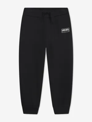 KENZO Kids Logo Jogginghose in Schwarz