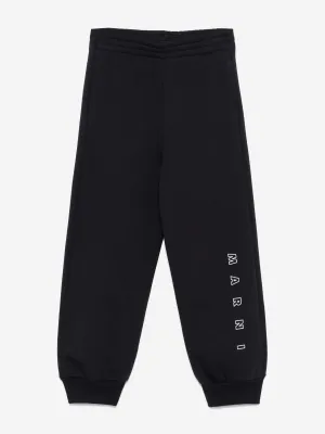 Kinder Logo Jogger in Marineblau