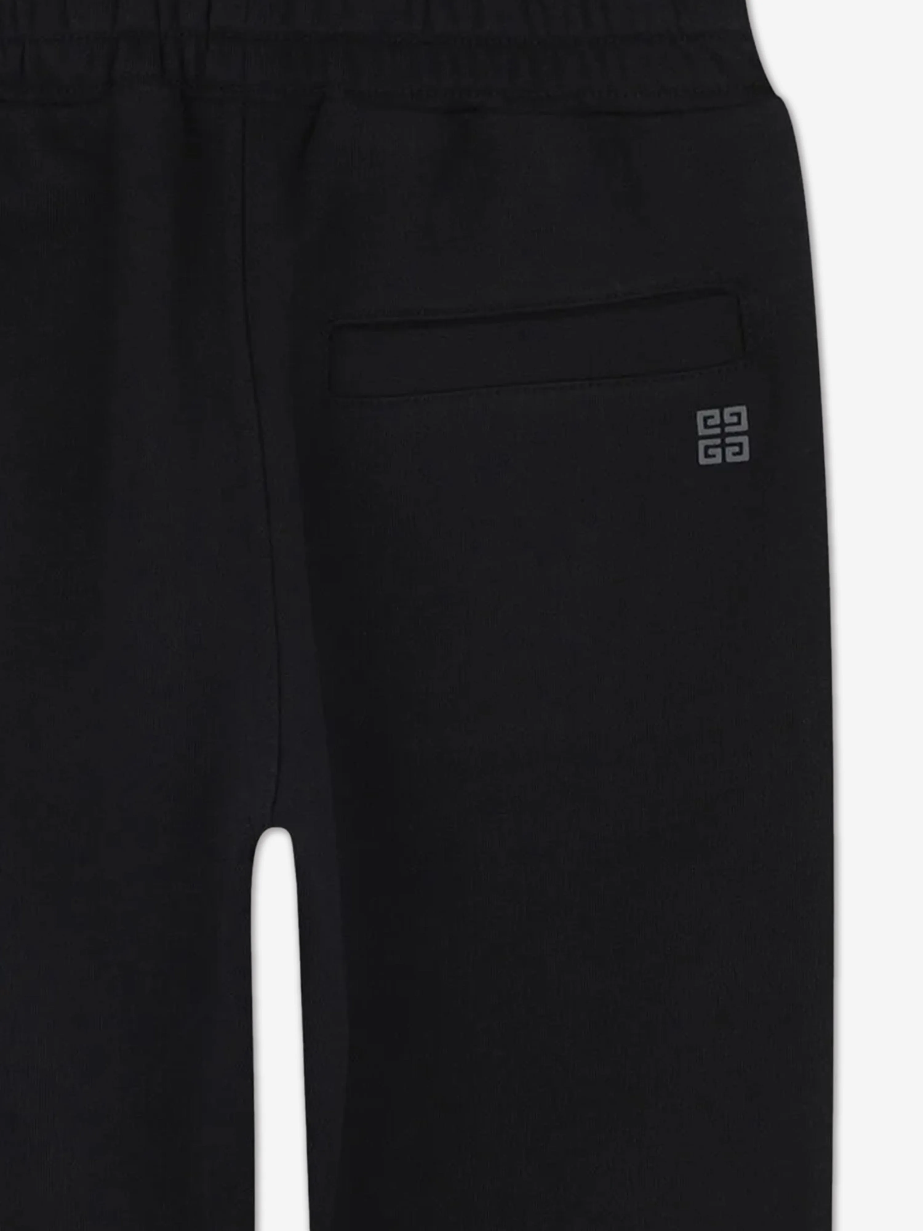 Jogginghose mit Kinder-Logo-Print in Schwarz