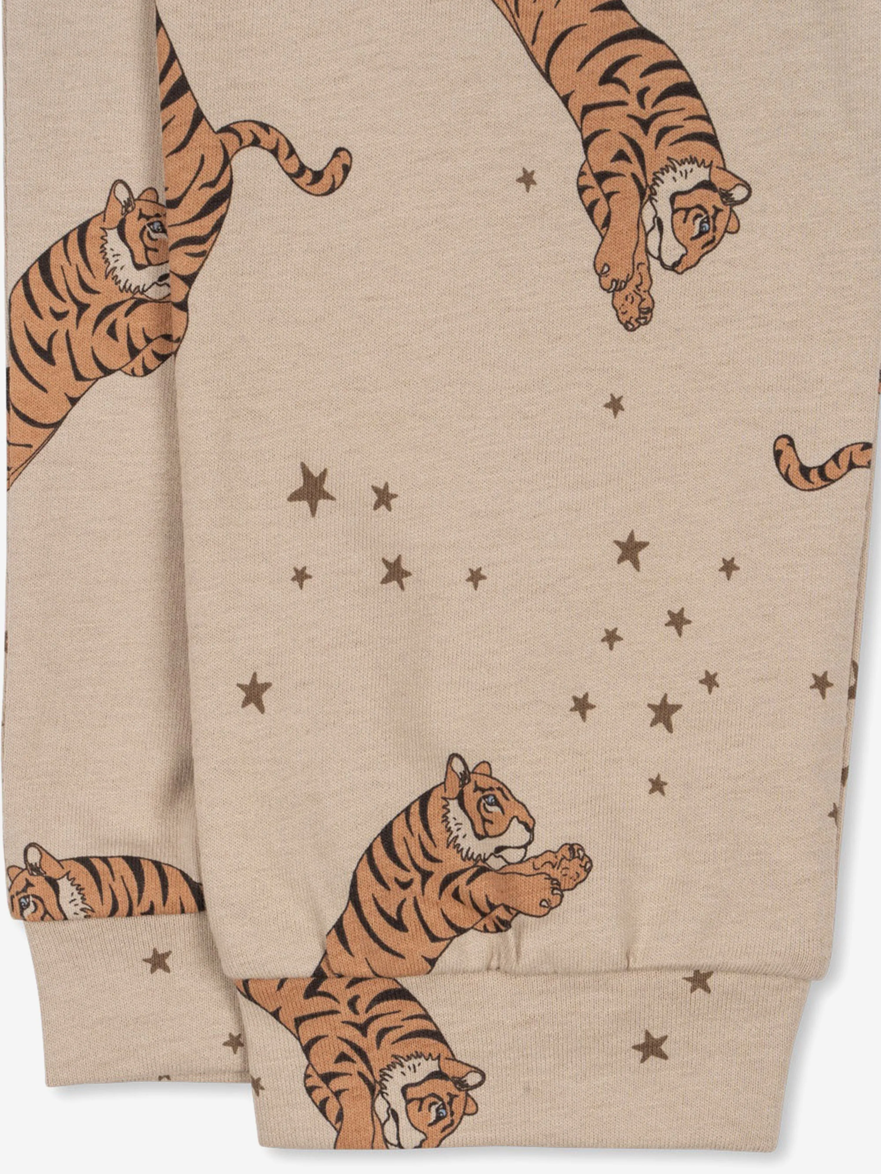 Konges Sl?jd Kids Drey Tiger Joggerhose in Elfenbein