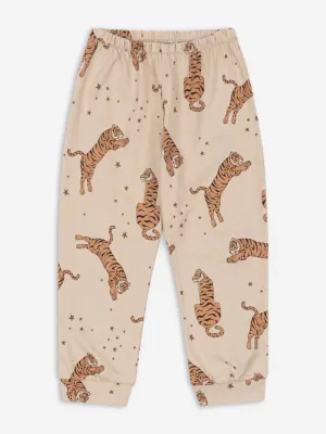 Konges Sl?jd Kids Drey Tiger Joggerhose in Elfenbein