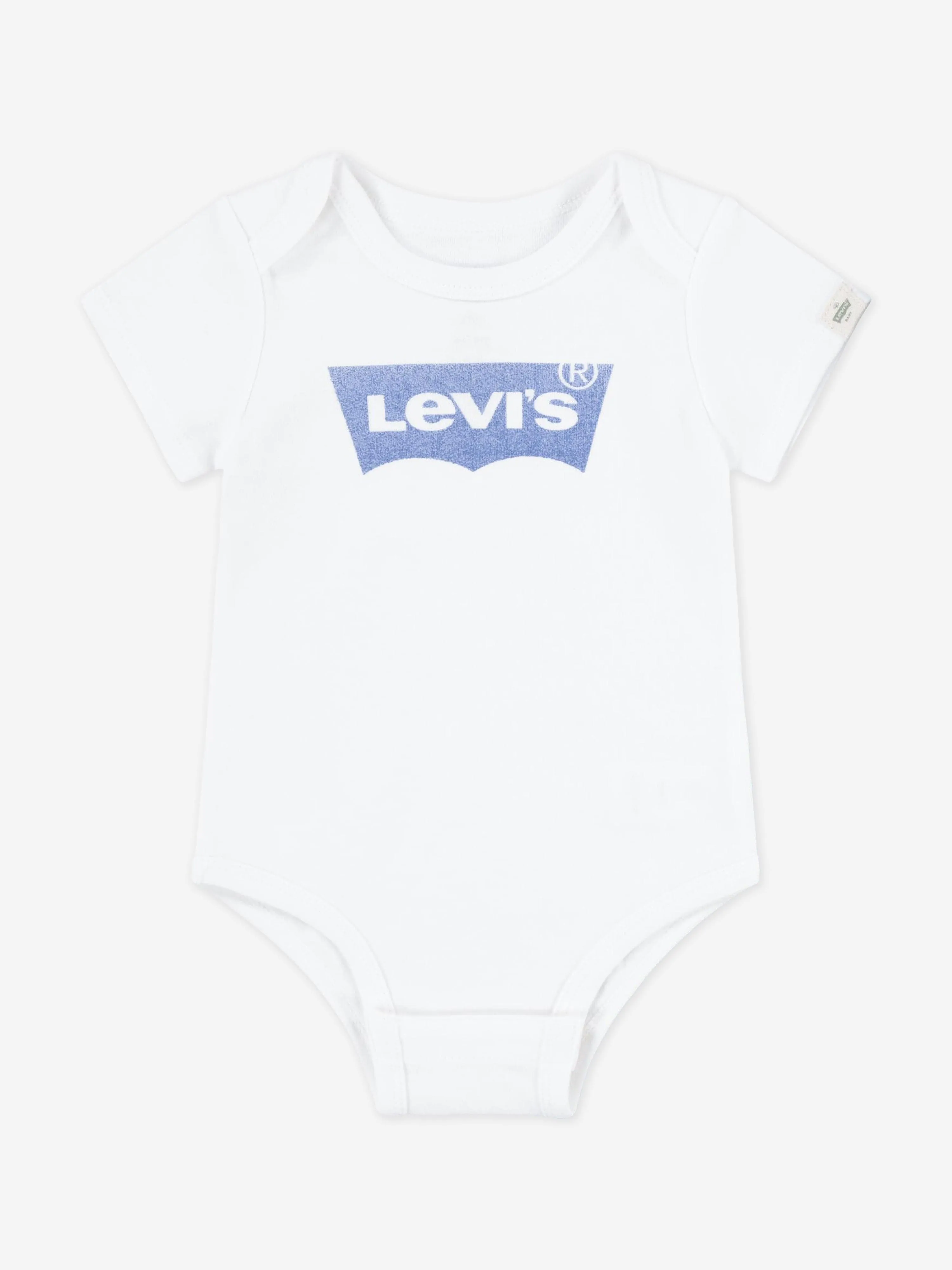Levi's Baby Boys Batwing Bodysuit-Set in Weiß