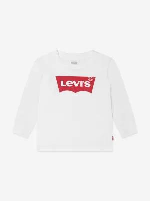 Levi's Baby Boys Batwing-Logo-T-Shirt in Weiß