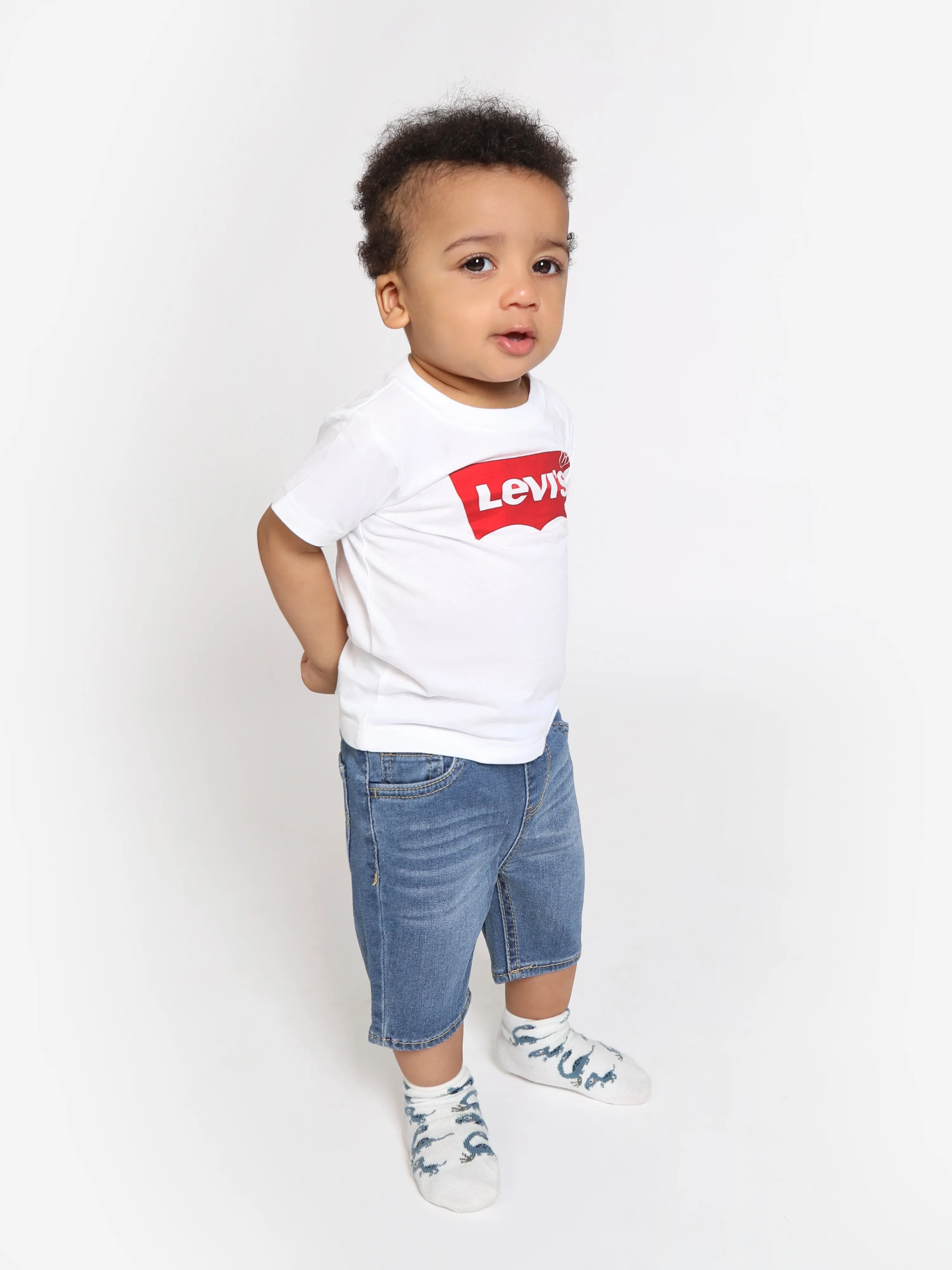 Levi's Baby Boys Batwing T-Shirt in Weiß