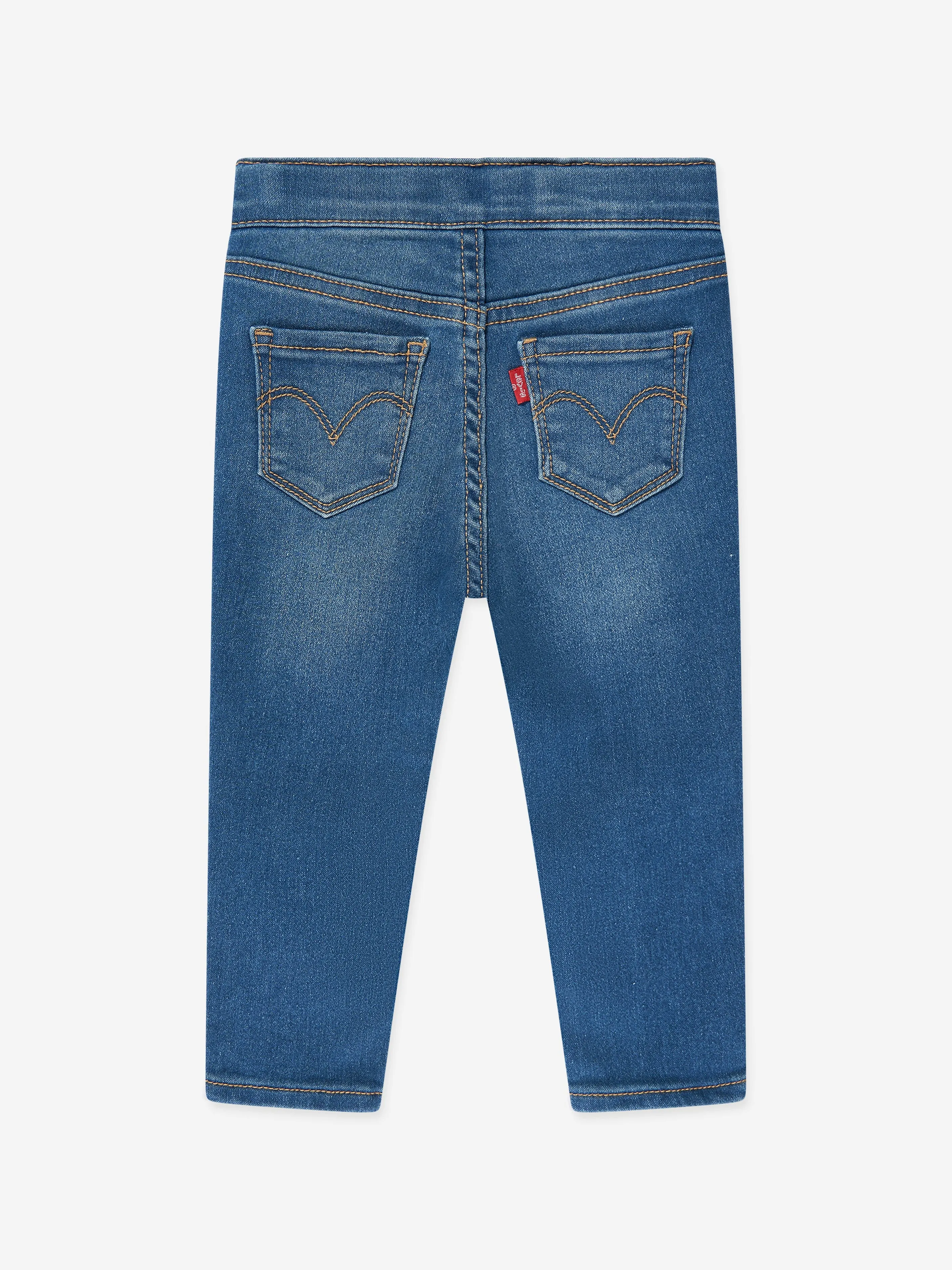 Levi's Baby Girls Zieh-Jeggings in Blau