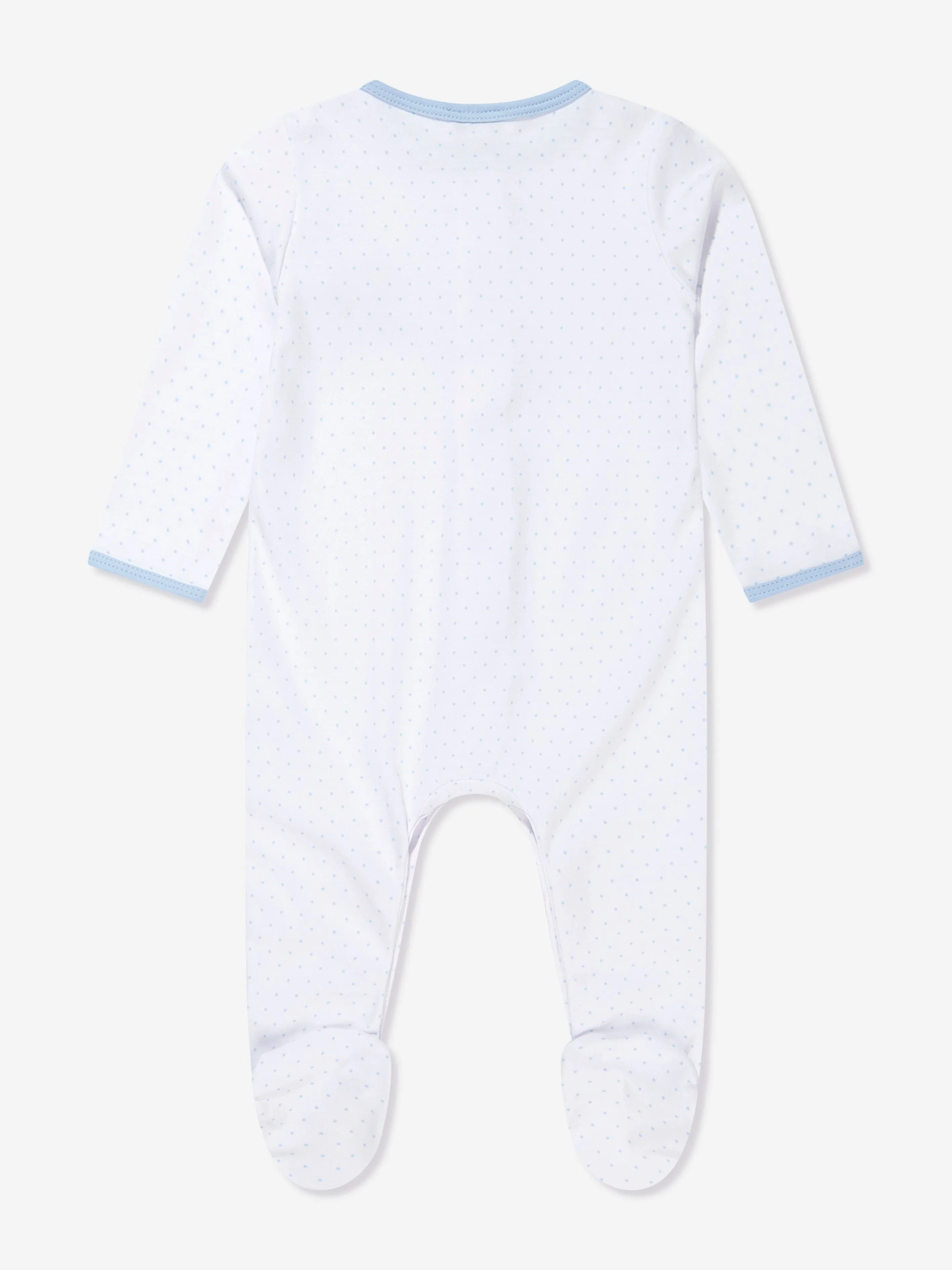 Magnolia Baby Baby Boys Dinoland Bestickter Strampler in Weiß