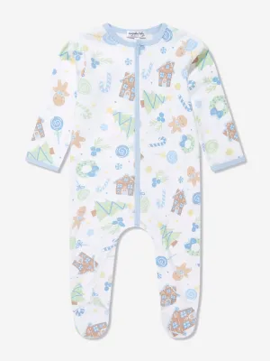 Magnolia Baby Baby Boys Süßer Lebkuchen-Strampler in Blau
