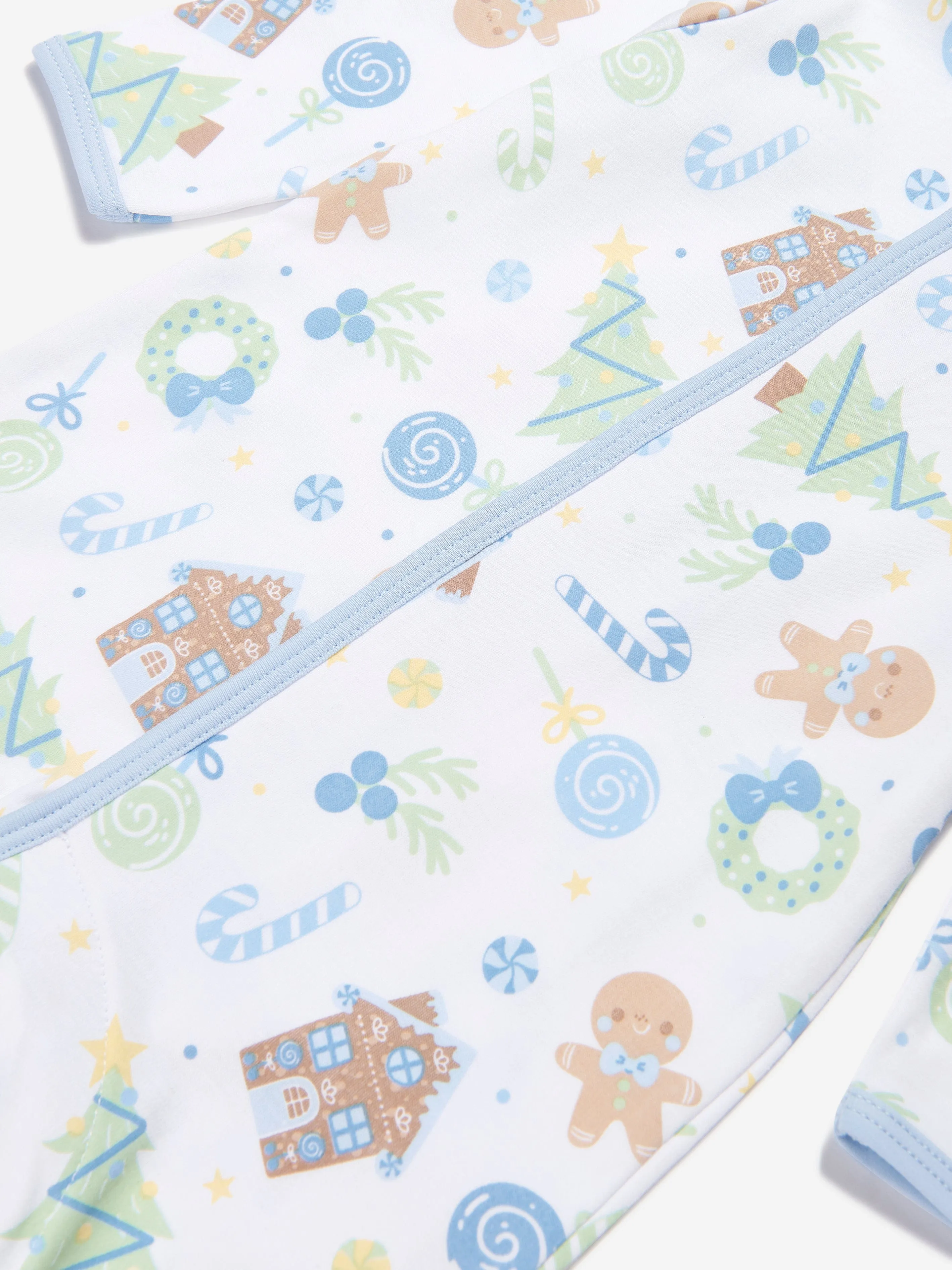 Magnolia Baby Baby Boys Süßer Lebkuchen-Strampler in Blau