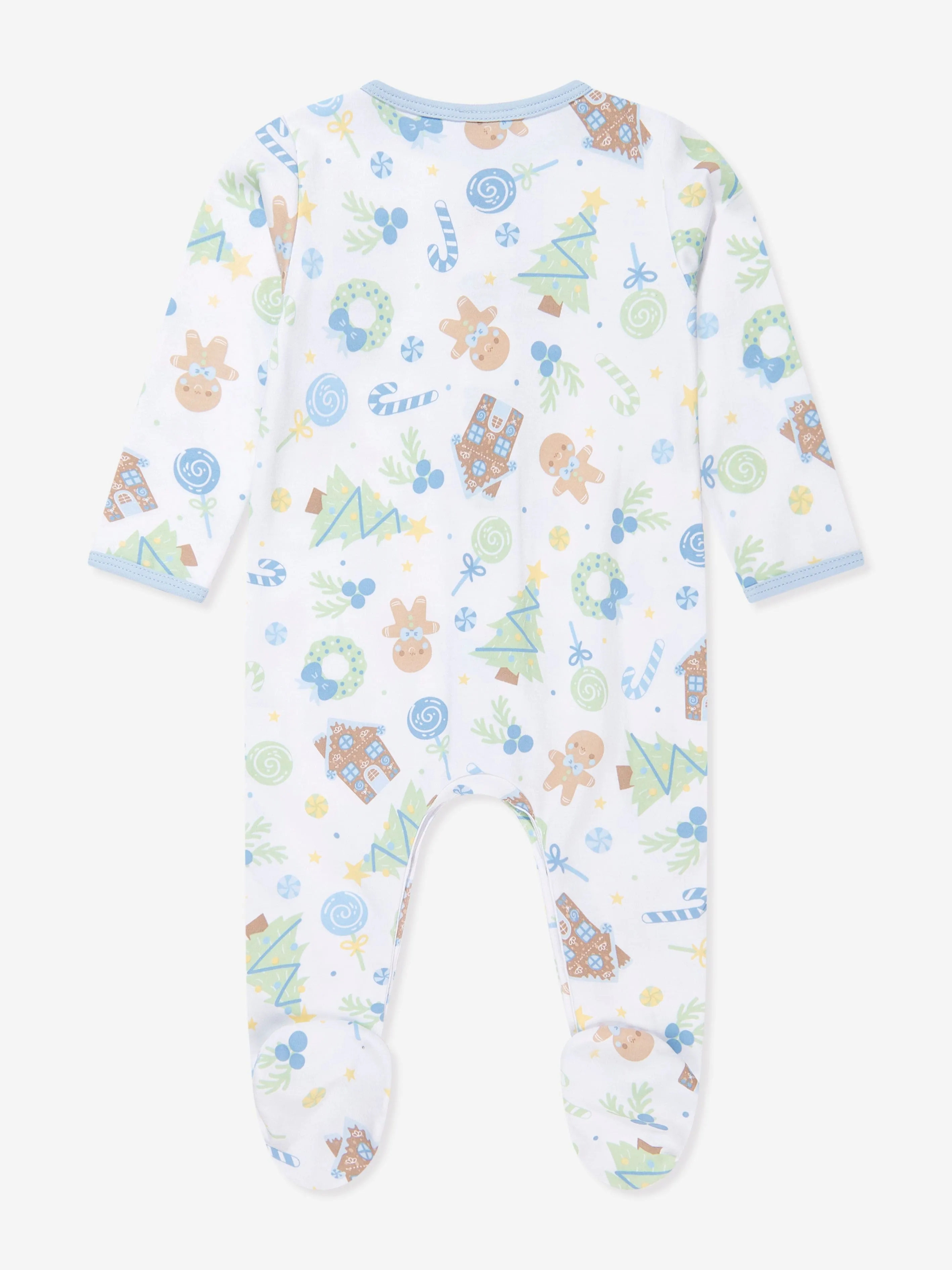 Magnolia Baby Baby Boys Süßer Lebkuchen-Strampler in Blau