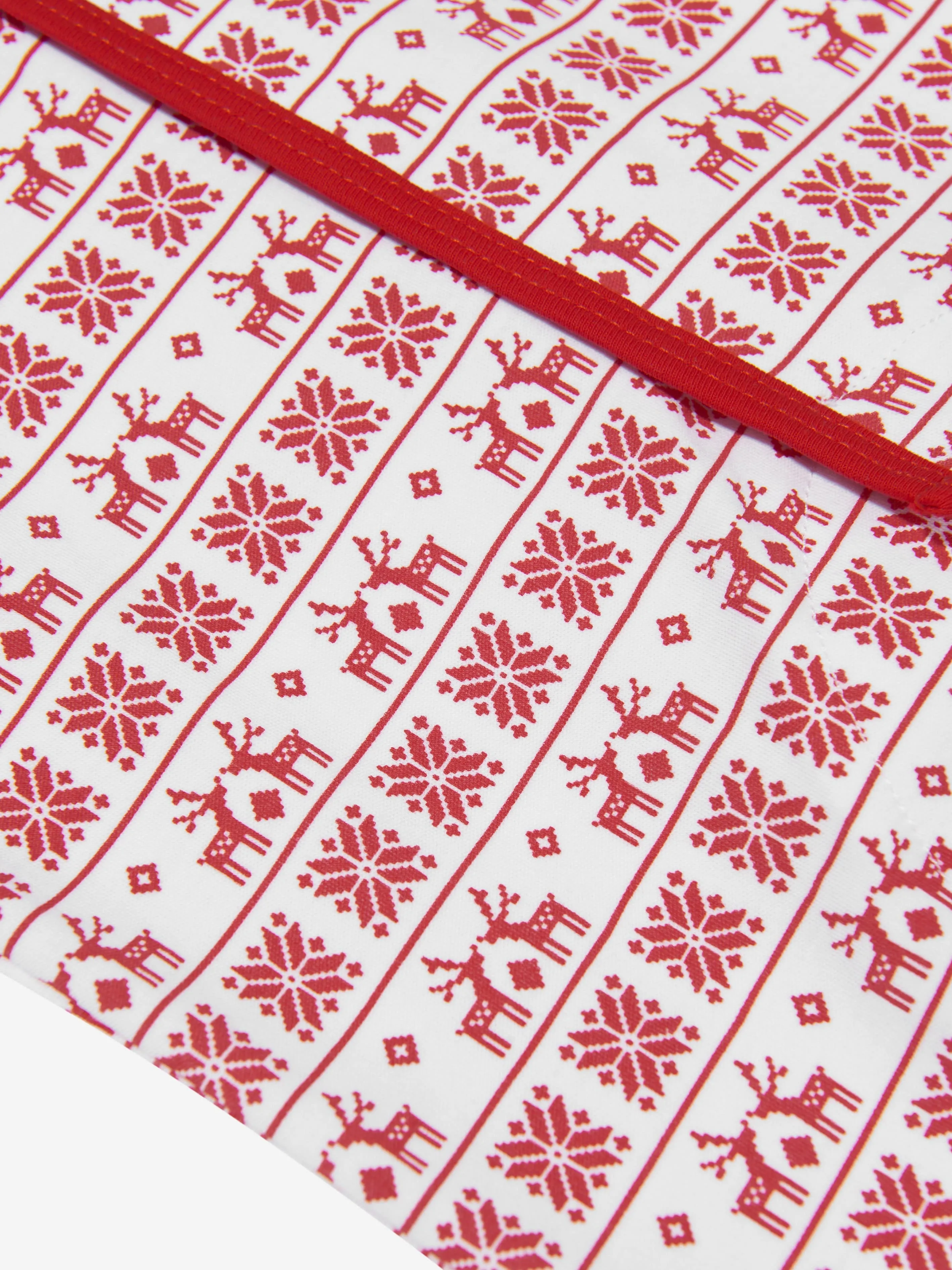 Magnolia Baby Baby Fair Isle Strampler in Rot