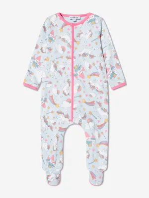 Magnolia Baby Baby Girls Träumerische Einhörner Strampler in Rosa