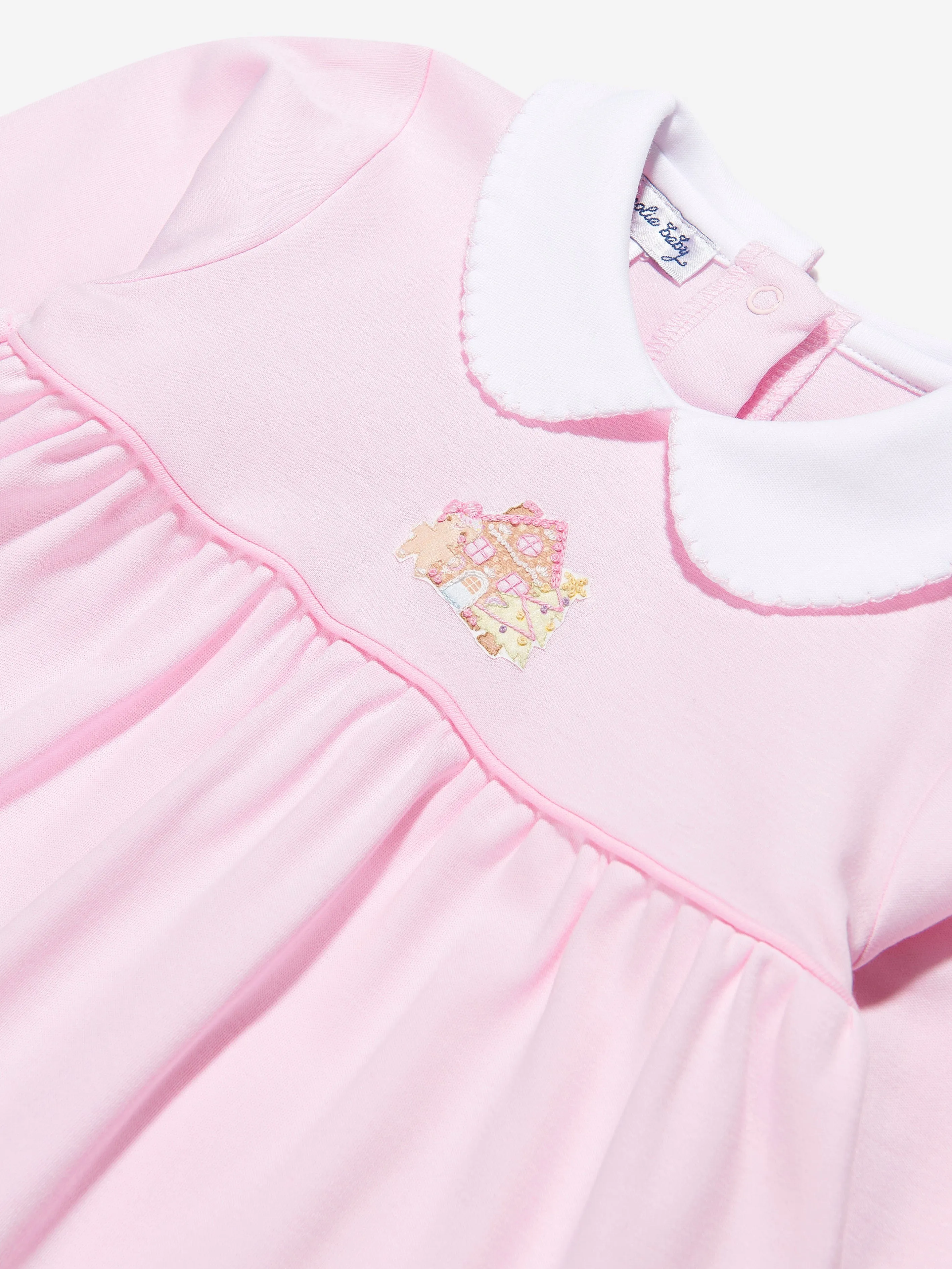 Magnolia Baby Baby Girls Süßer Lebkuchen Kragenbody in Rosa