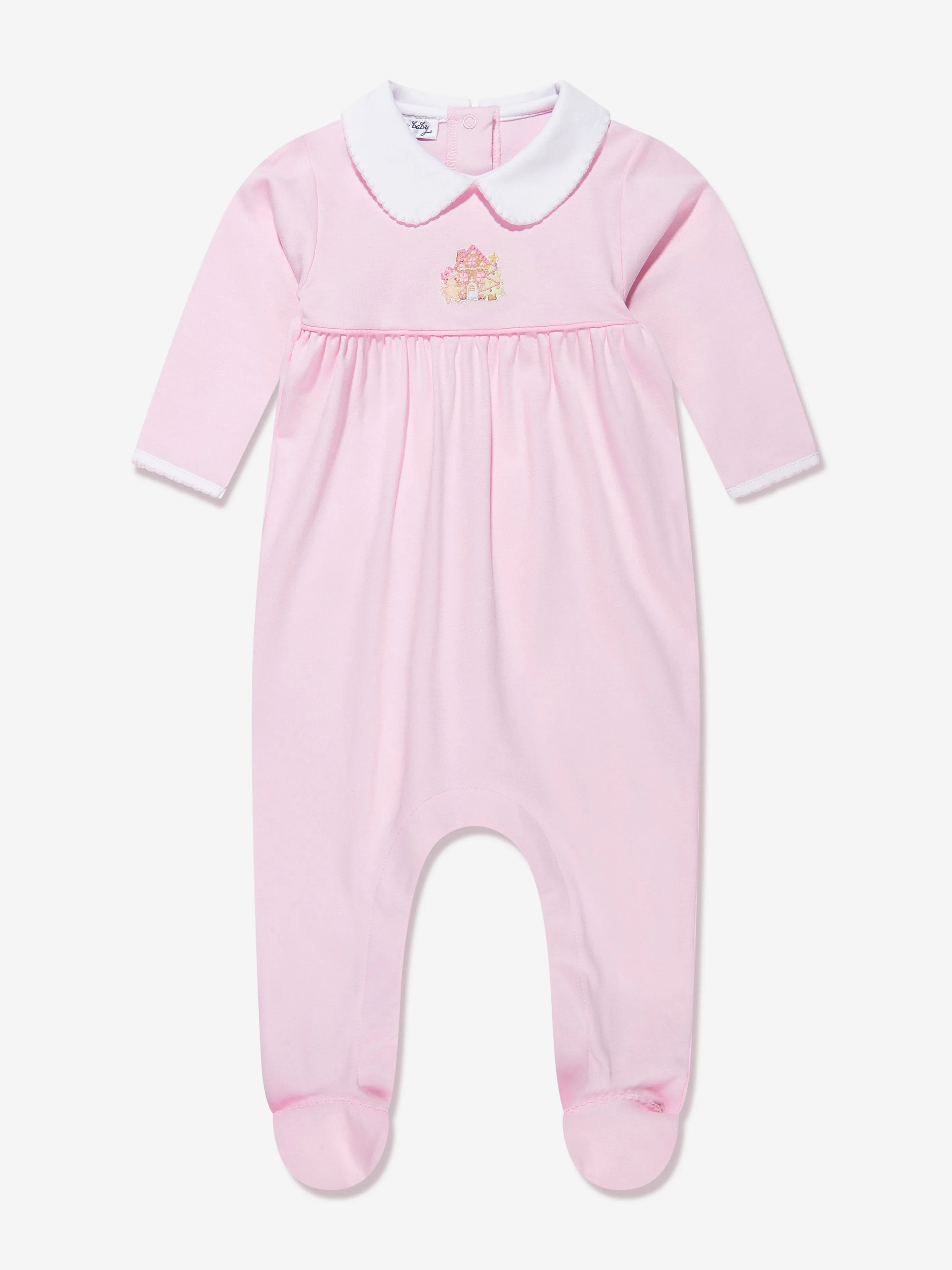 Magnolia Baby Baby Girls Süßer Lebkuchen Kragenbody in Rosa