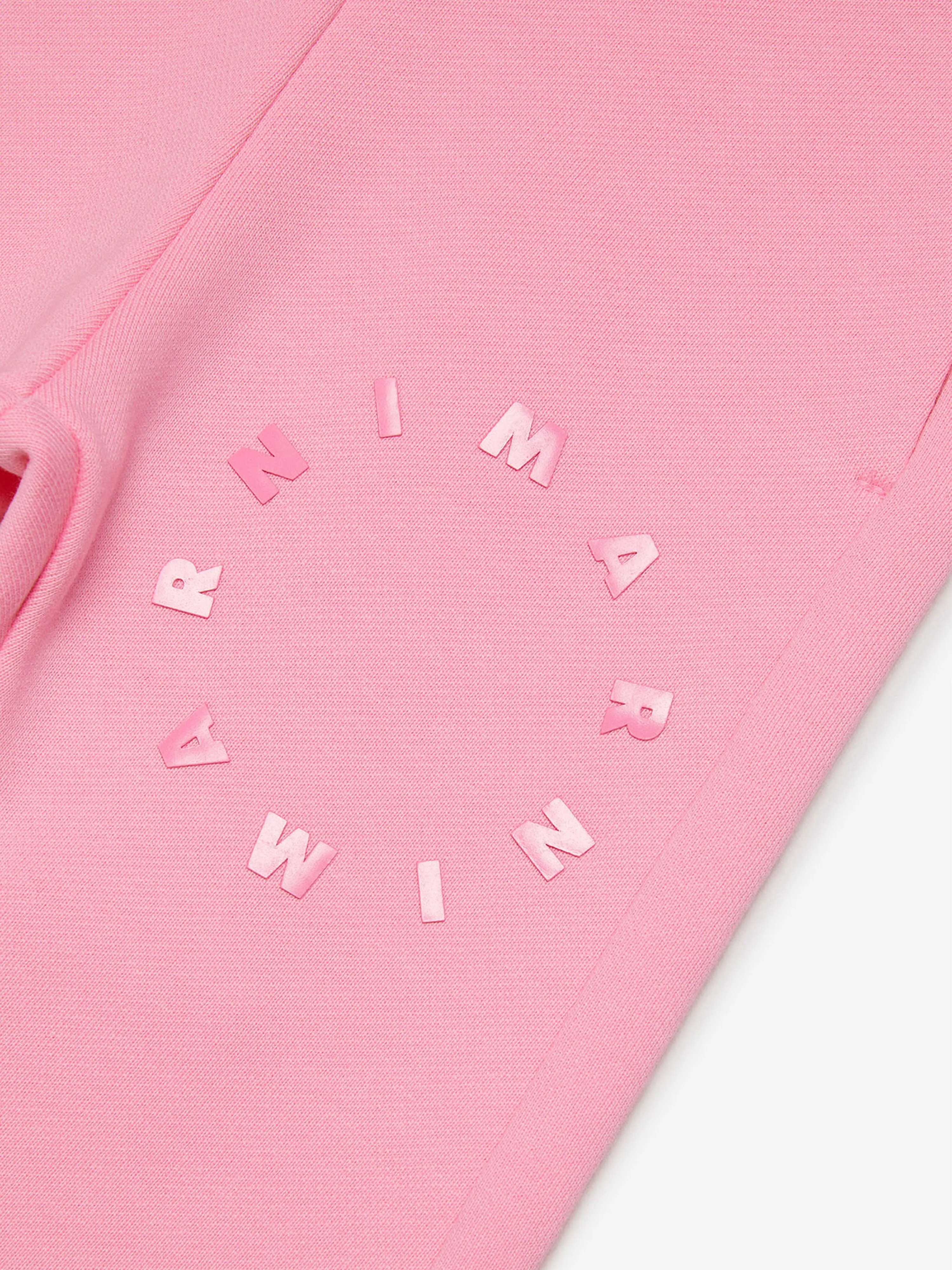 MARNI Baby Mädchen Runde Logo Jogginghose in Rosa