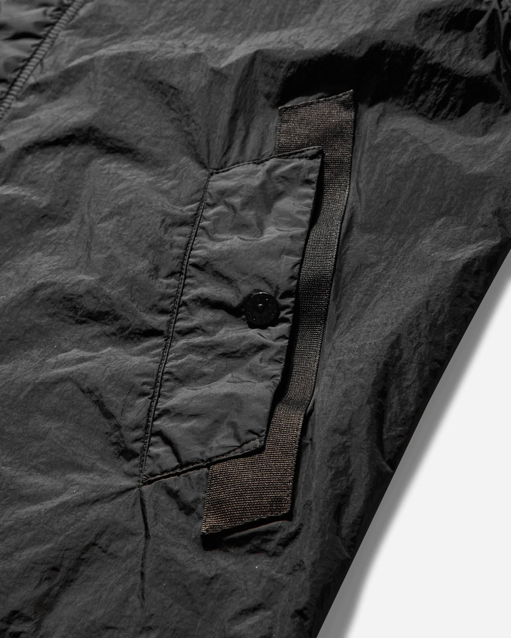 Herren Crinkle Reps R-NY Kapuzenjacke Schwarz