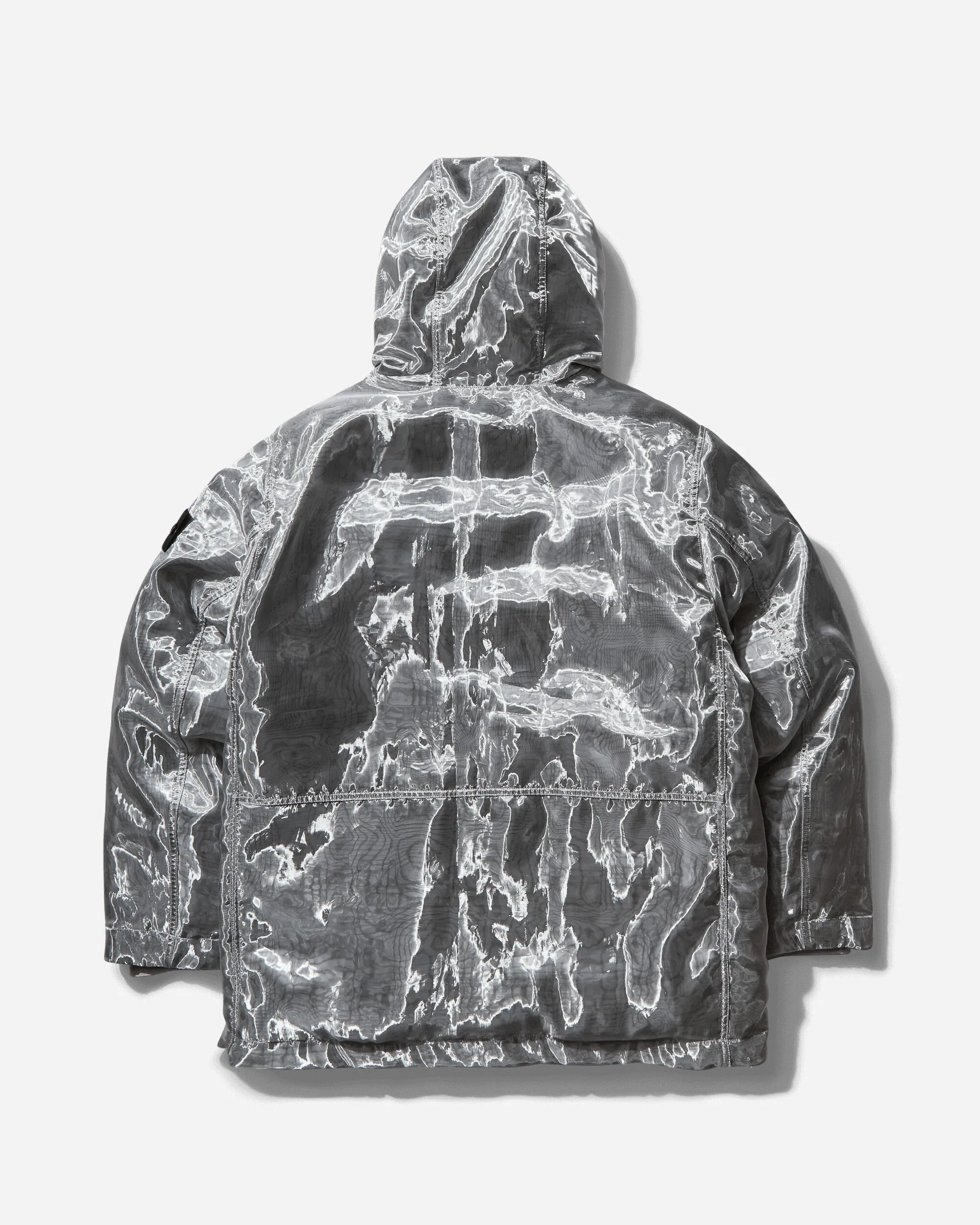 Herren Metallgitter PVD Nanotechnologie gefütterte Jacke Grau