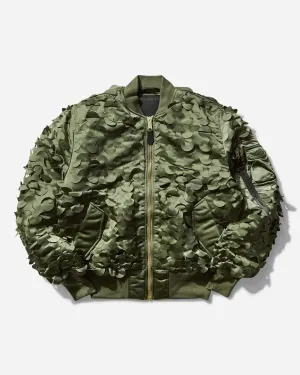 Herren UV MA-1 ULCANS Flugjacke Salbeigrün