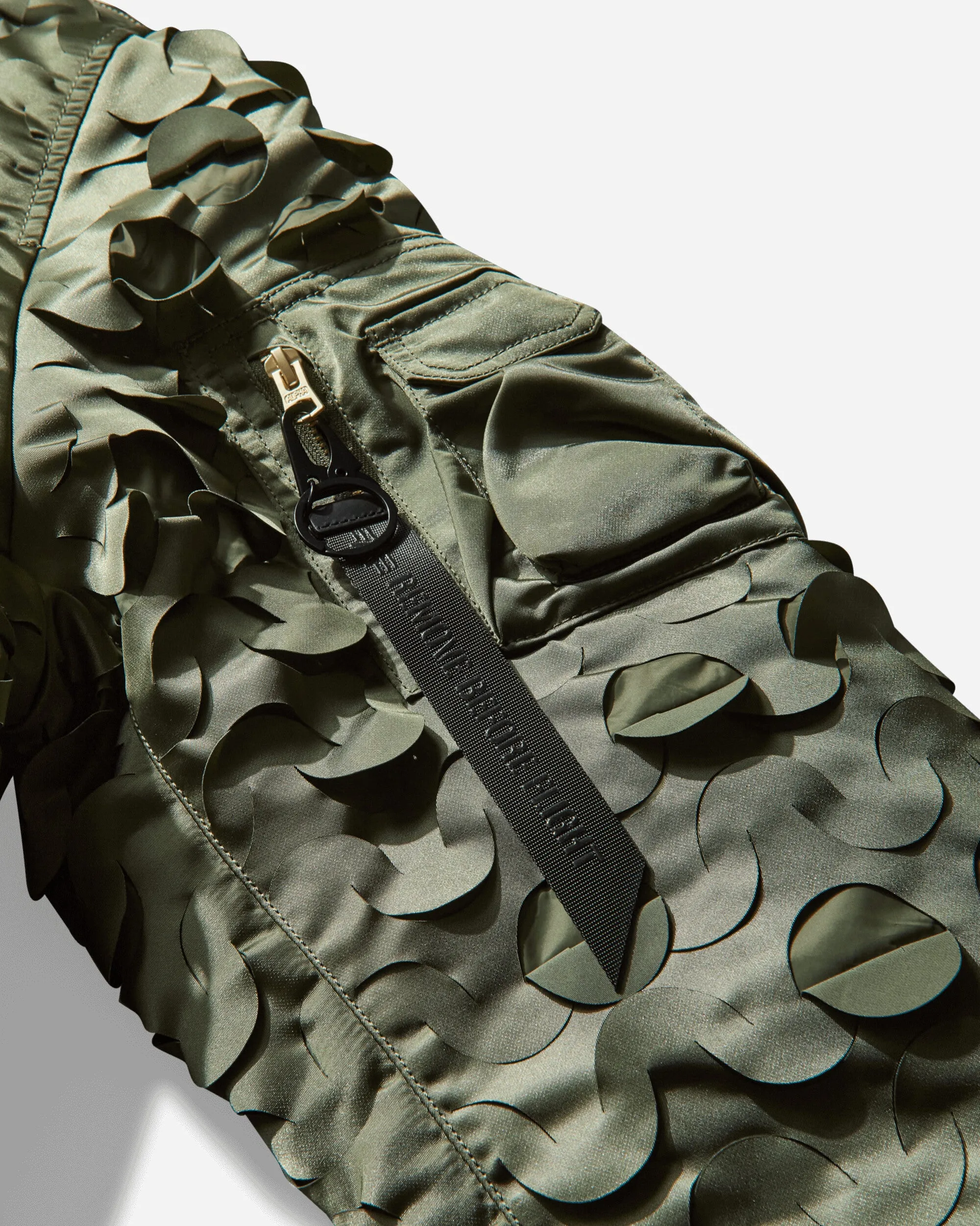 Herren UV MA-1 ULCANS Flugjacke Salbeigrün