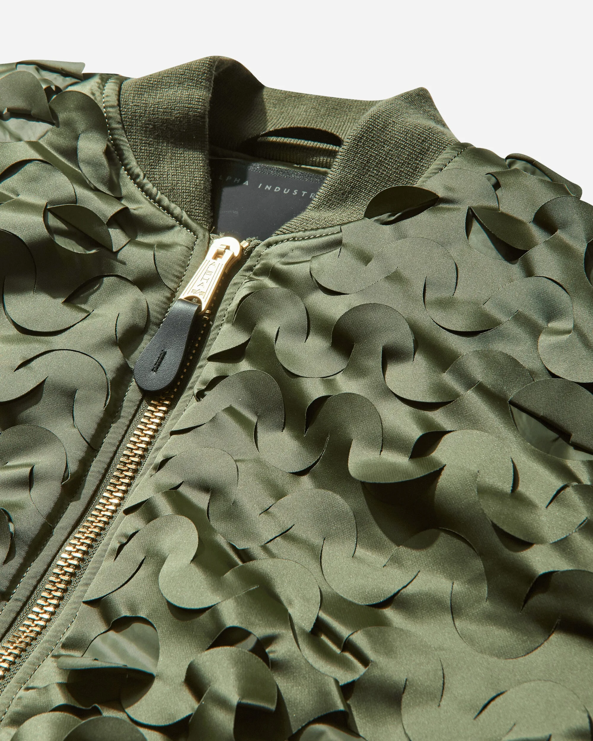 Herren UV MA-1 ULCANS Flugjacke Salbeigrün