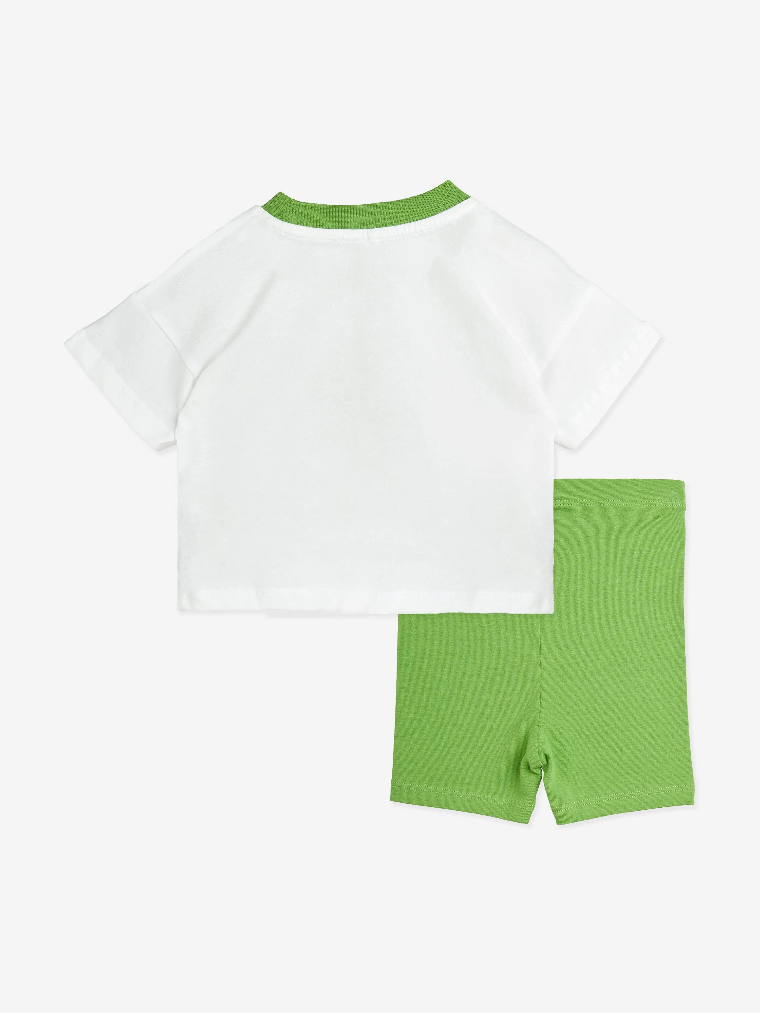 Mini Rodini Baby Delphin Kurzarm-Set in Grün