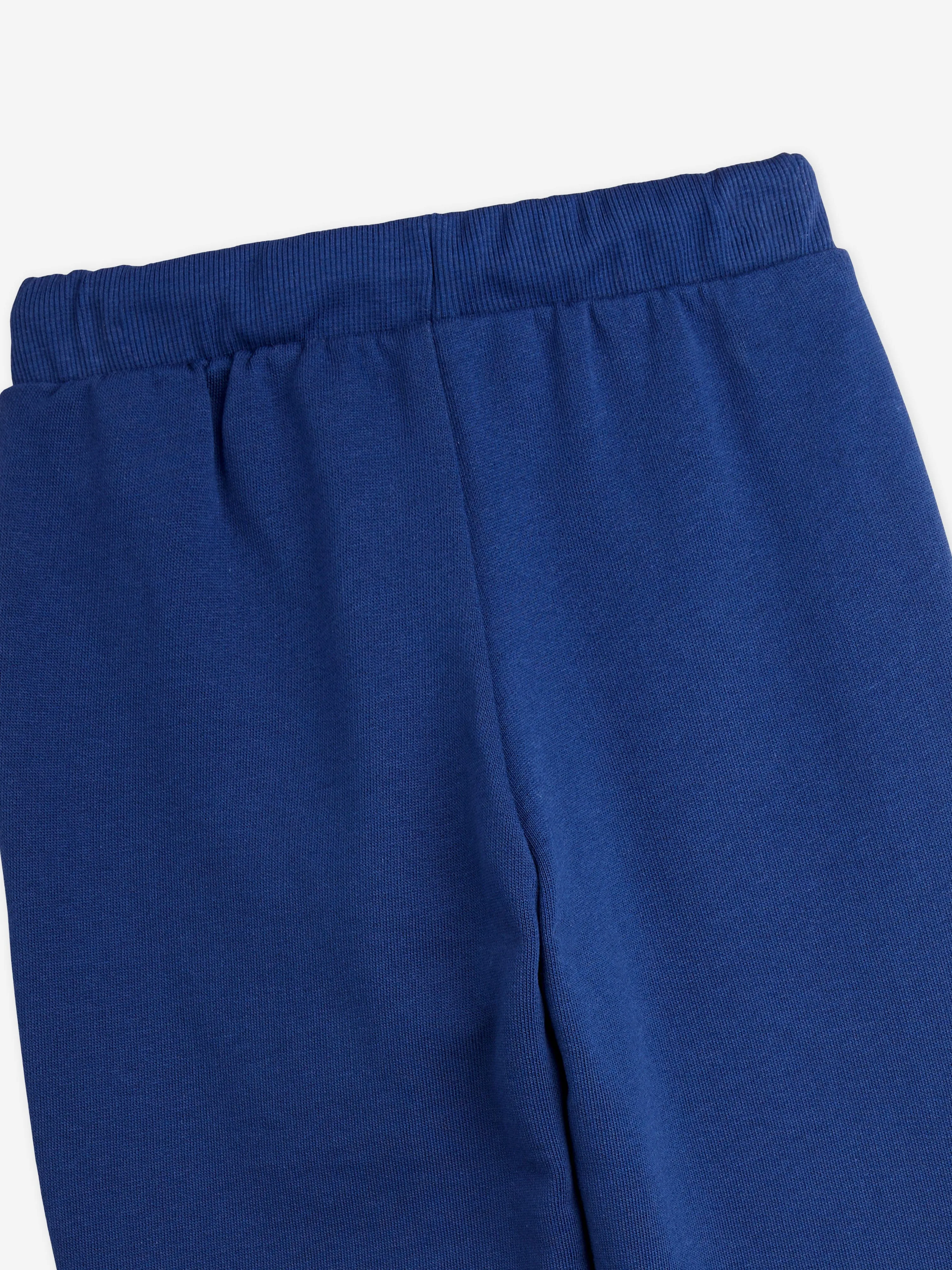 Mini Rodini Kids Society Bestickte Jogginghose in Blau