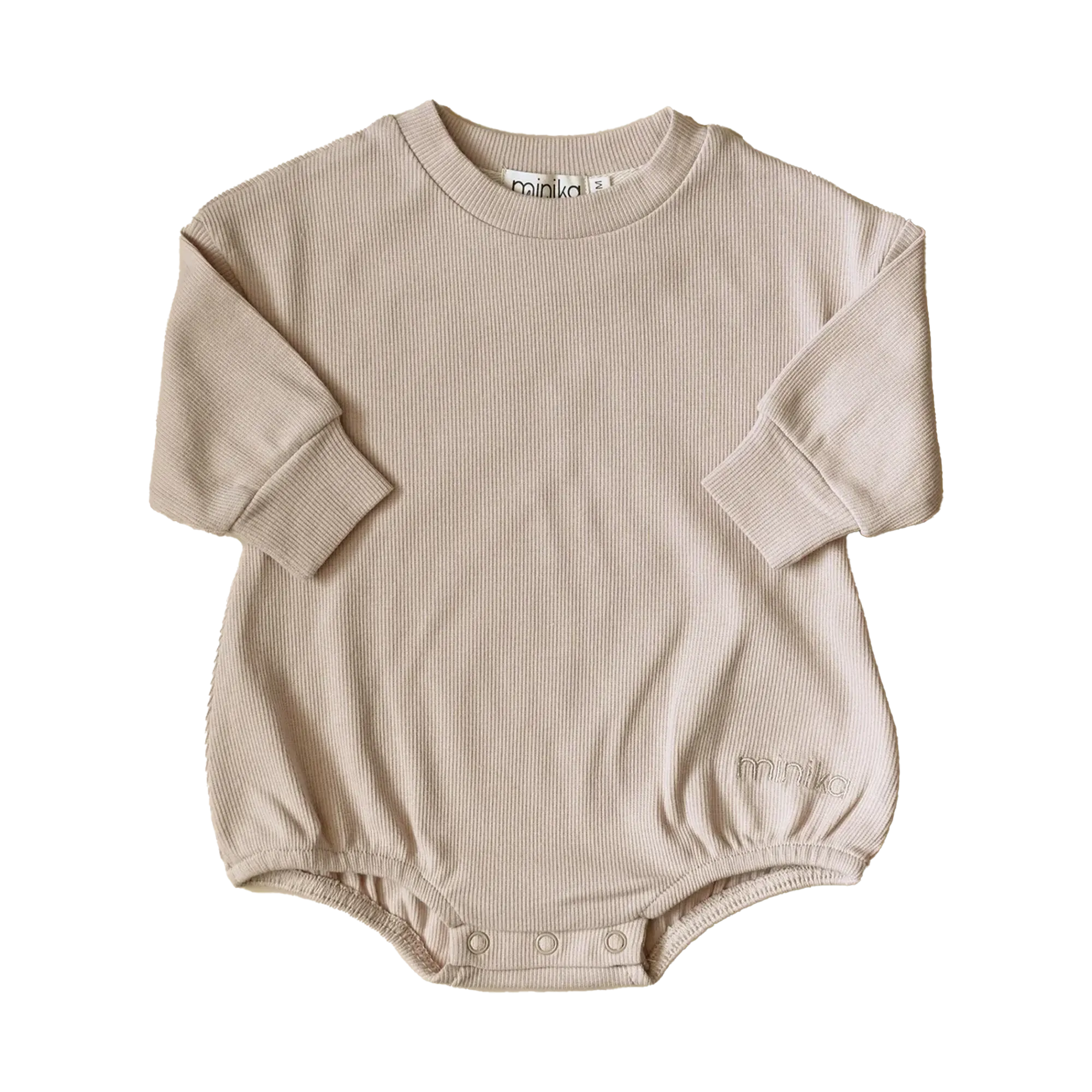 MINIKA Bubble Romper - Creme