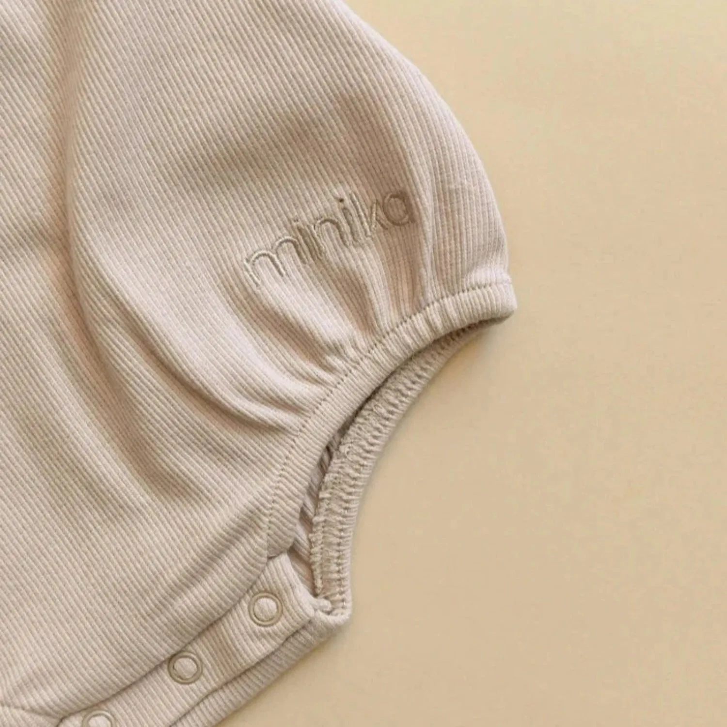 MINIKA Bubble Romper - Creme