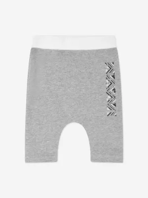 Missoni Baby Jungen Zickzack-Logo Joggerhose in Grau
