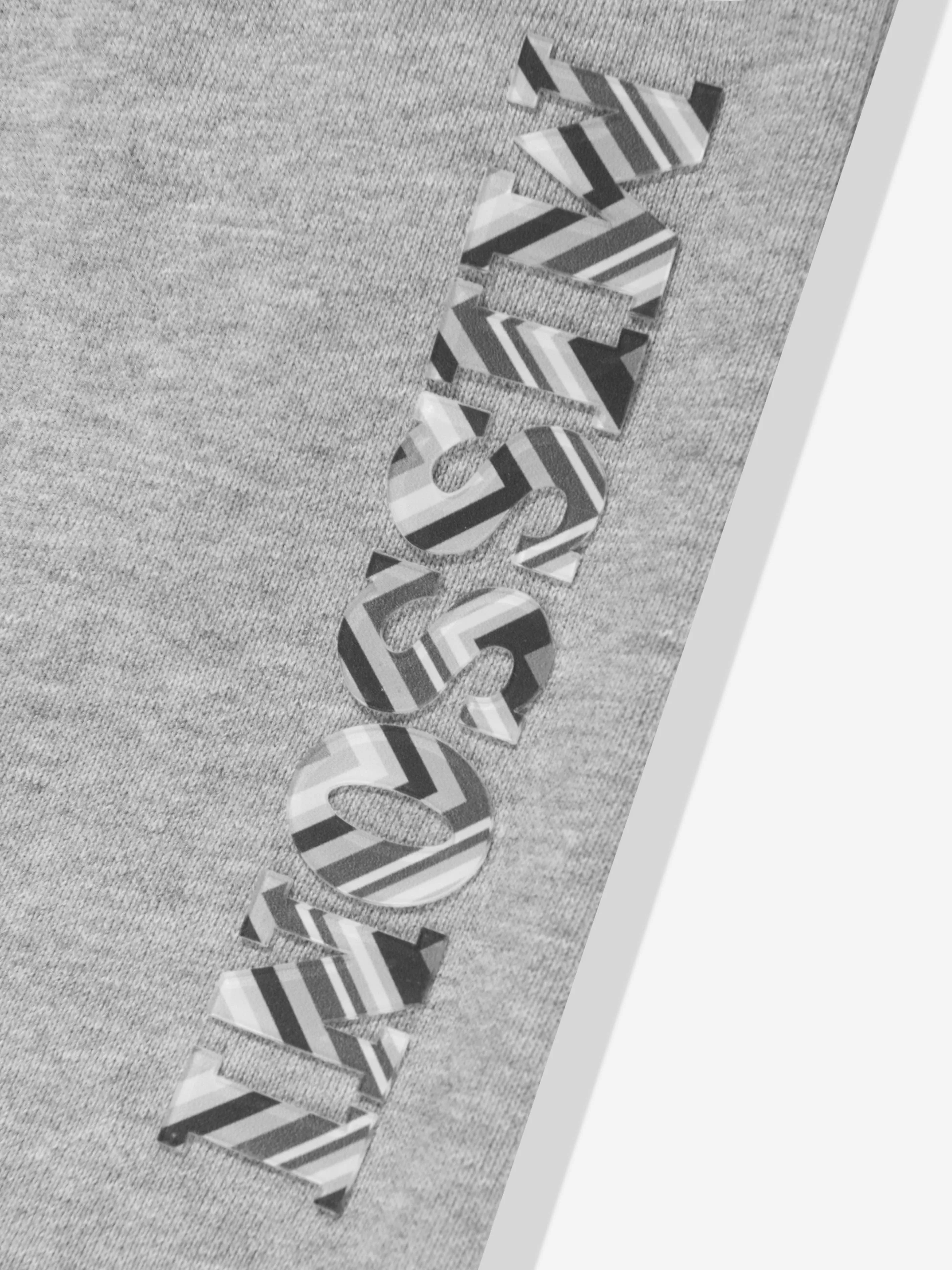 Missoni Baby Jungen Zickzack-Logo Joggerhose in Grau