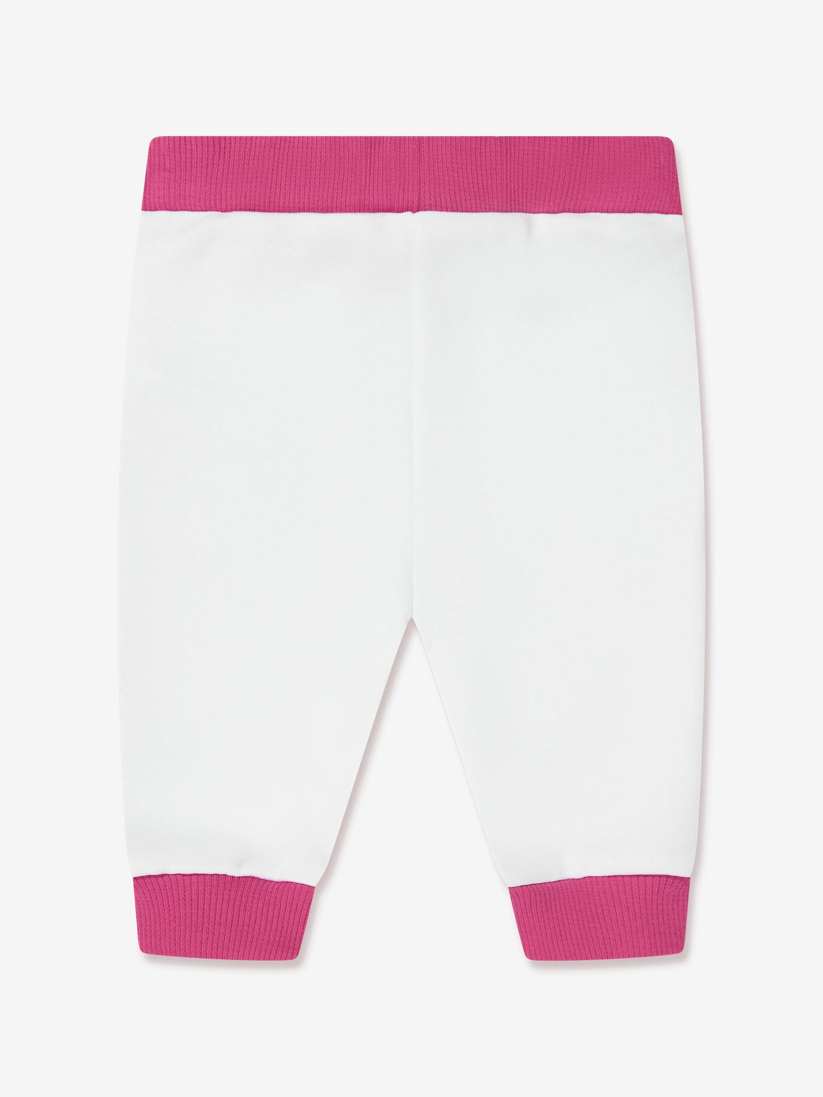 Missoni Baby Mädchen Logo Rüschen Jogginghose in Weiß