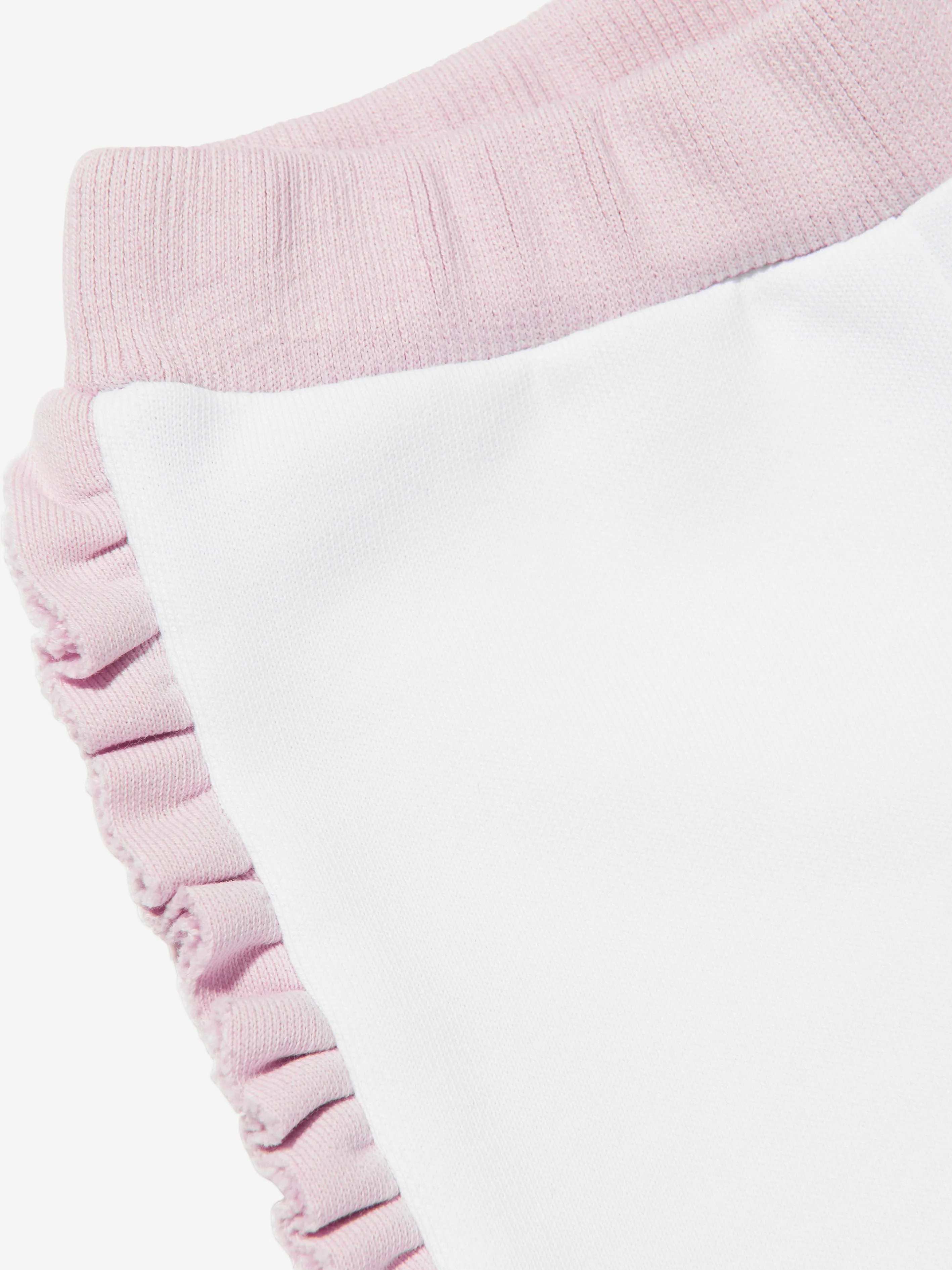 Missoni Baby Mädchen Logo Jogginghose in Weiß