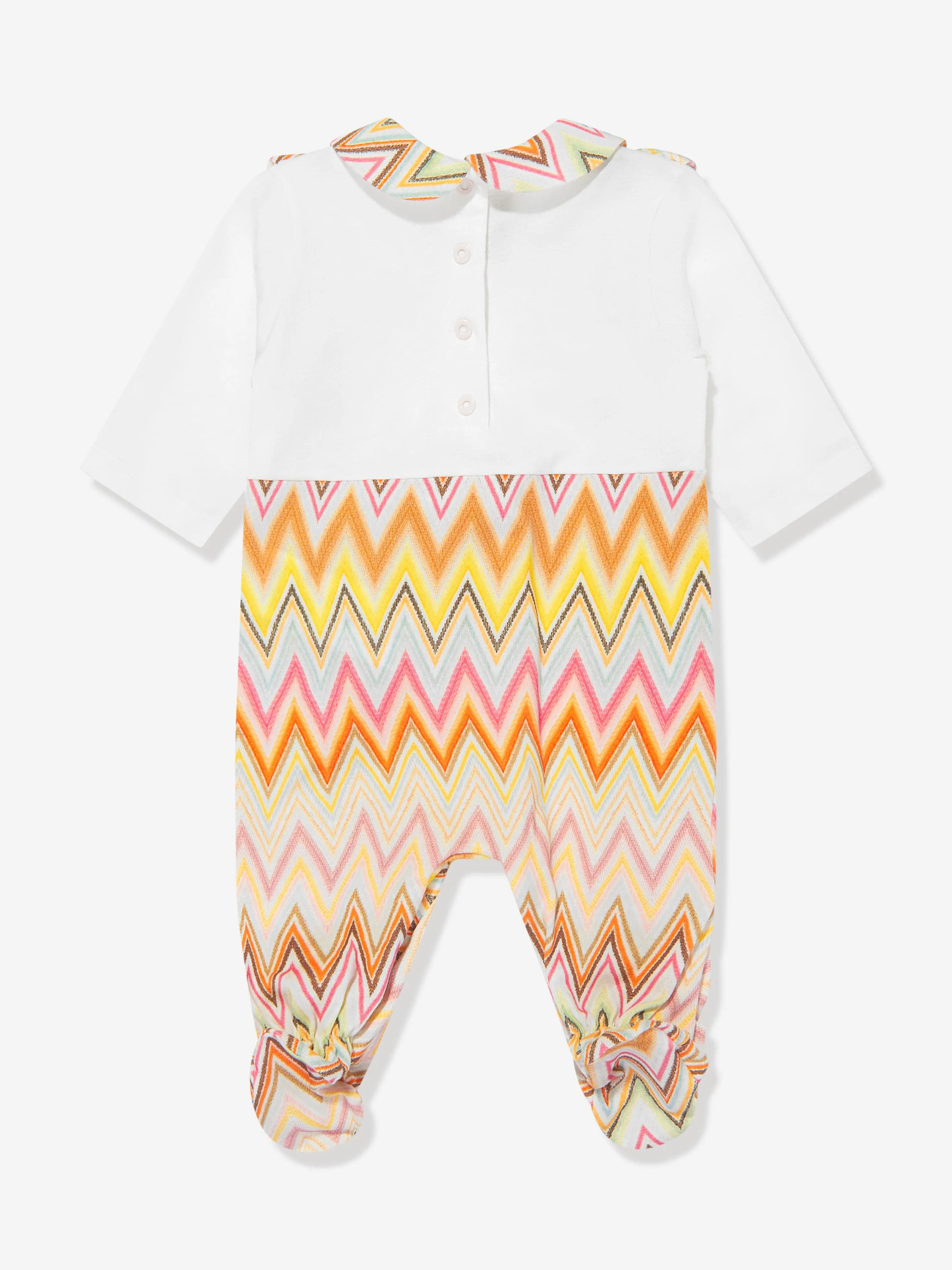 Missoni Baby Mädchen Zickzack Babygrow Geschenkset in Mehrfarbig
