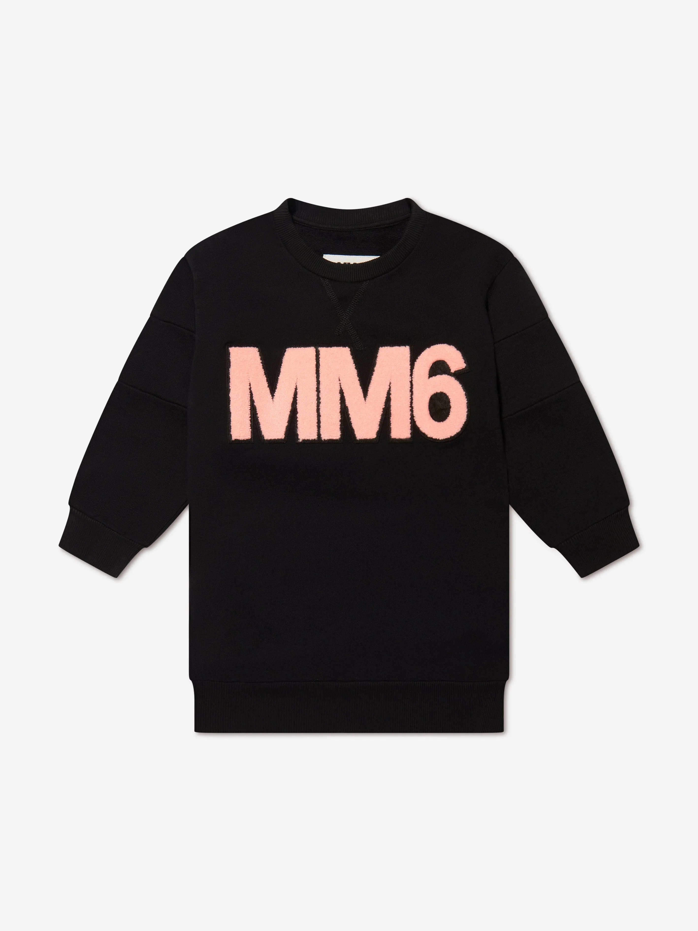 MM6 Maison Margiela Mädchen Logo Strickkleid