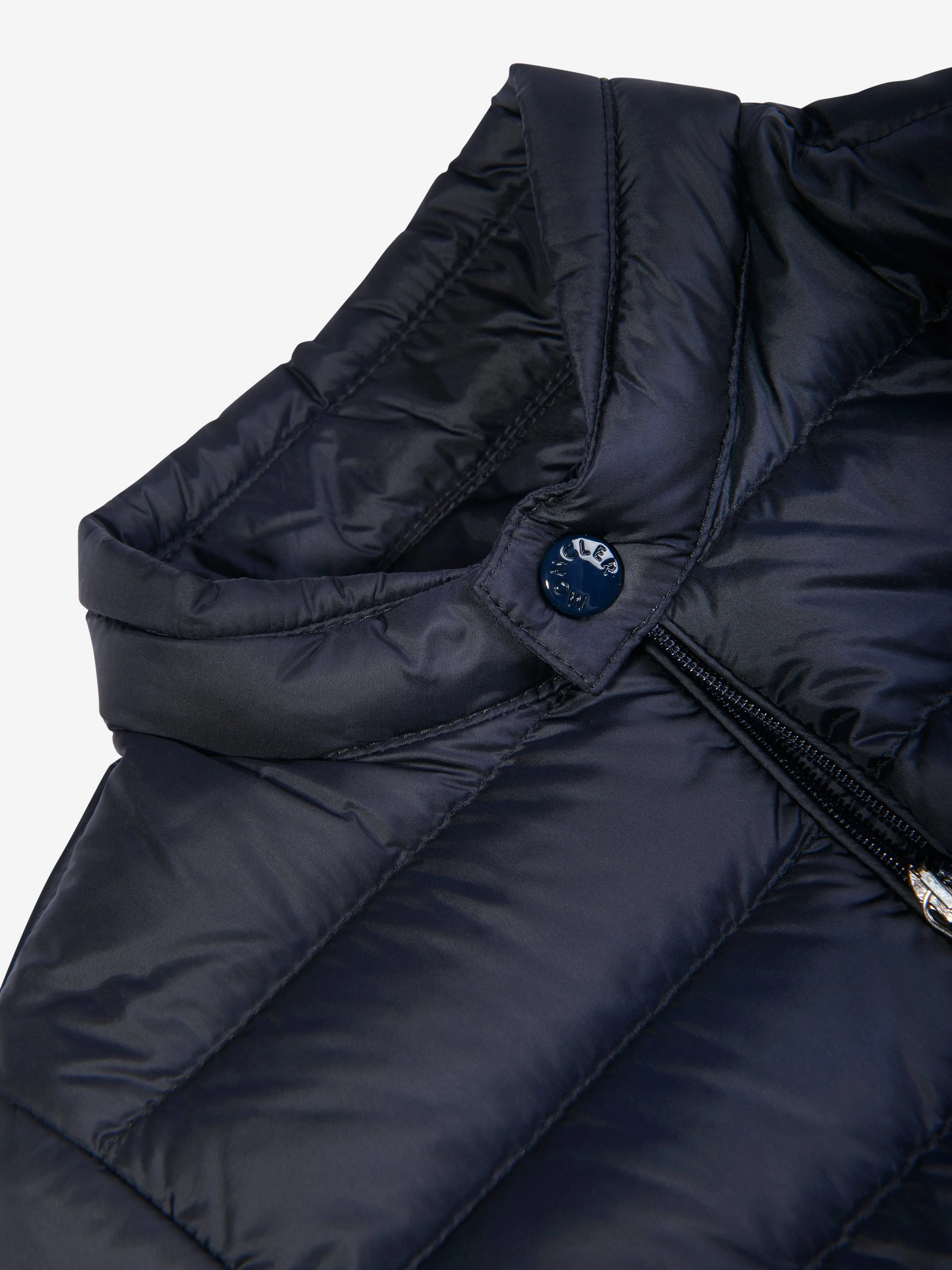 Moncler Enfant Baby Jungen Daunengefütterte Acorus Jacke in Marine